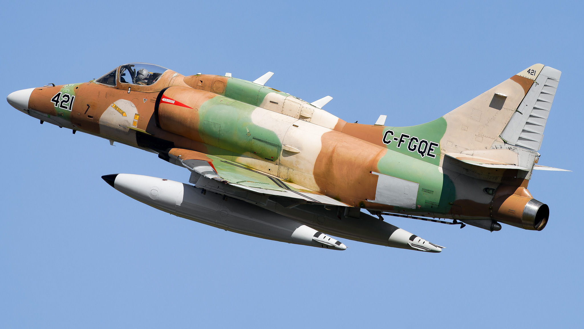 Full size: Top Aces Douglas A-4 Skyhawk C-FGQE at St. Petersburg Clearwater International Airport