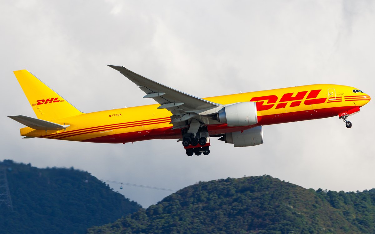 Full size: Kalitta Air Boeing 777-F N773CK at Hong Kong International Airport