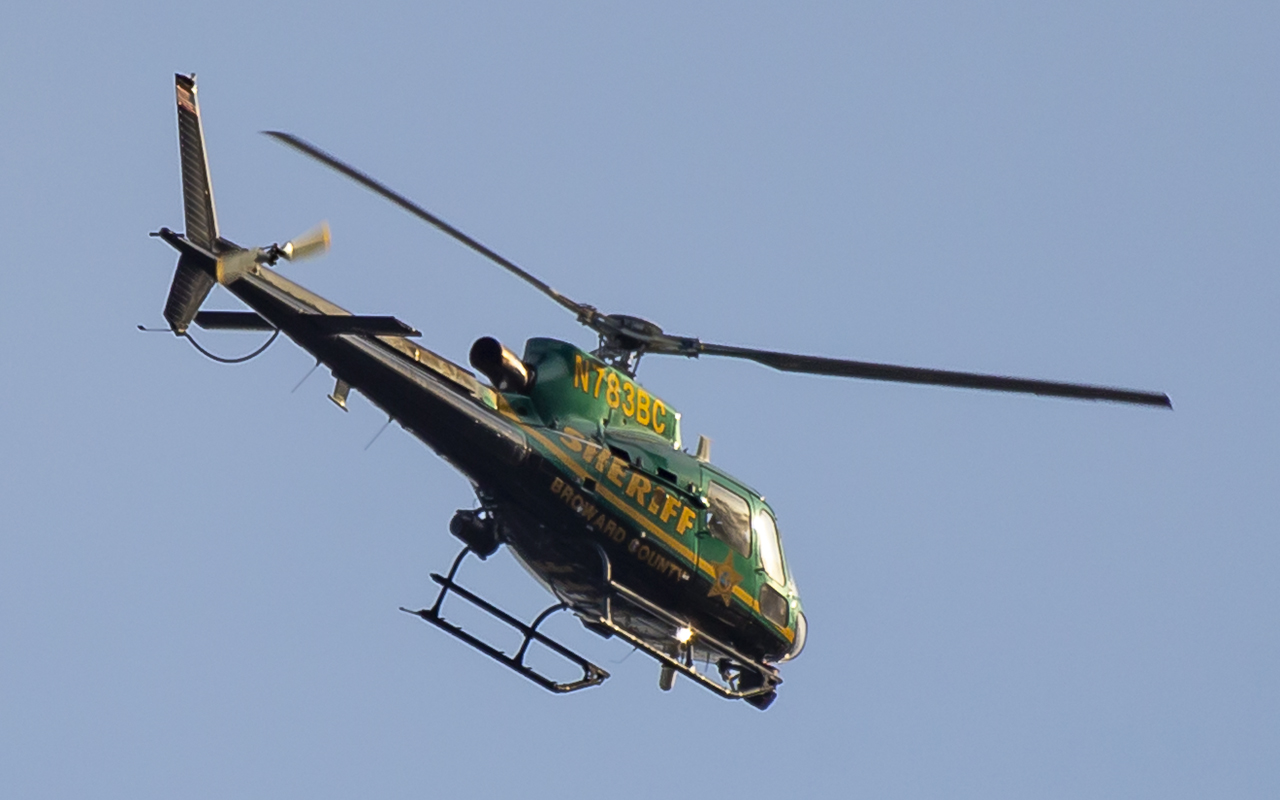 Full size: Broward County Sheriff\'s Office Airbus Helicopter AS350 B3 N783BC at 