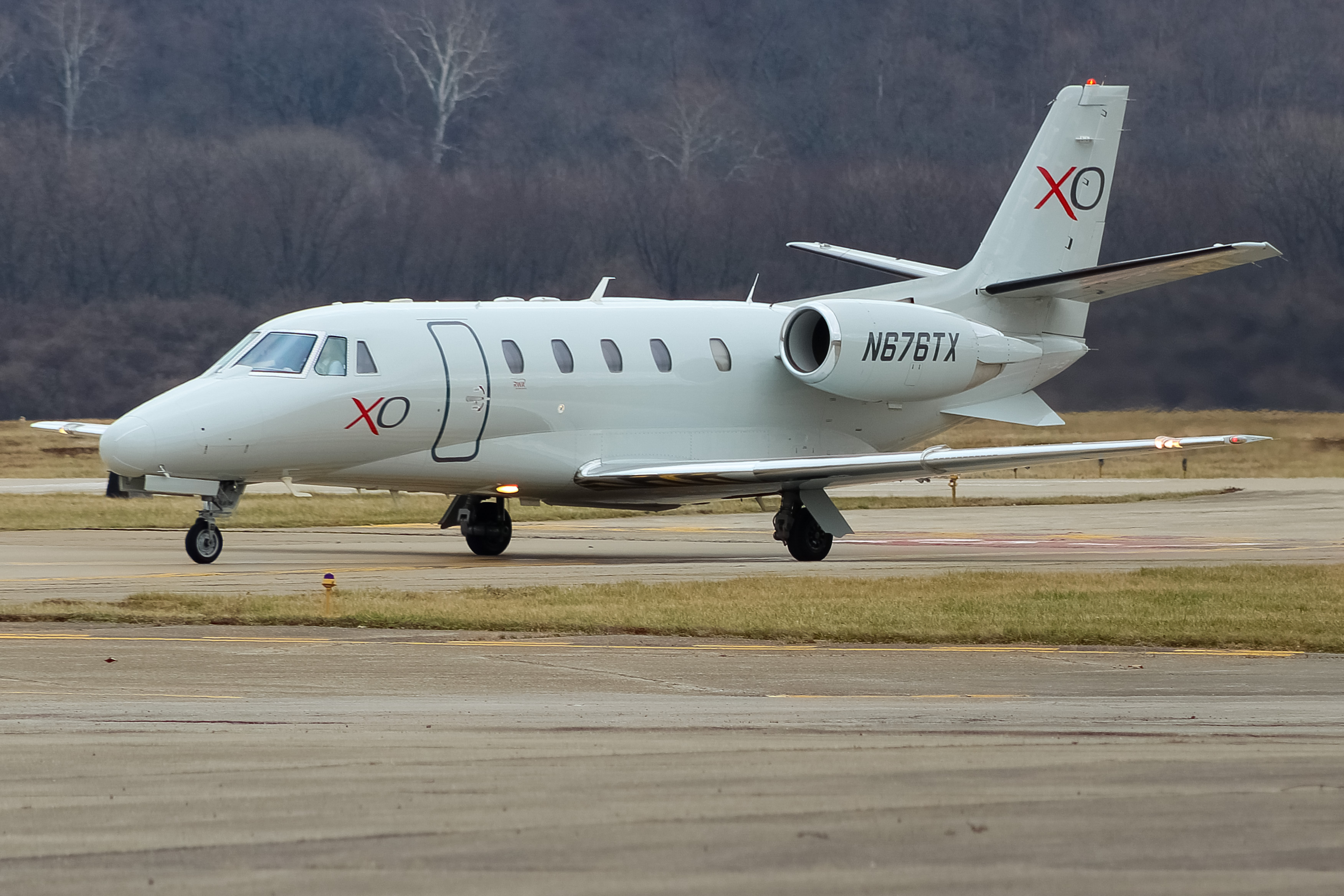 Full size: PRIVATE  Cessna Citation 560XL Excel N676TX at Cincinnati Municipal Airport/Lunken Field