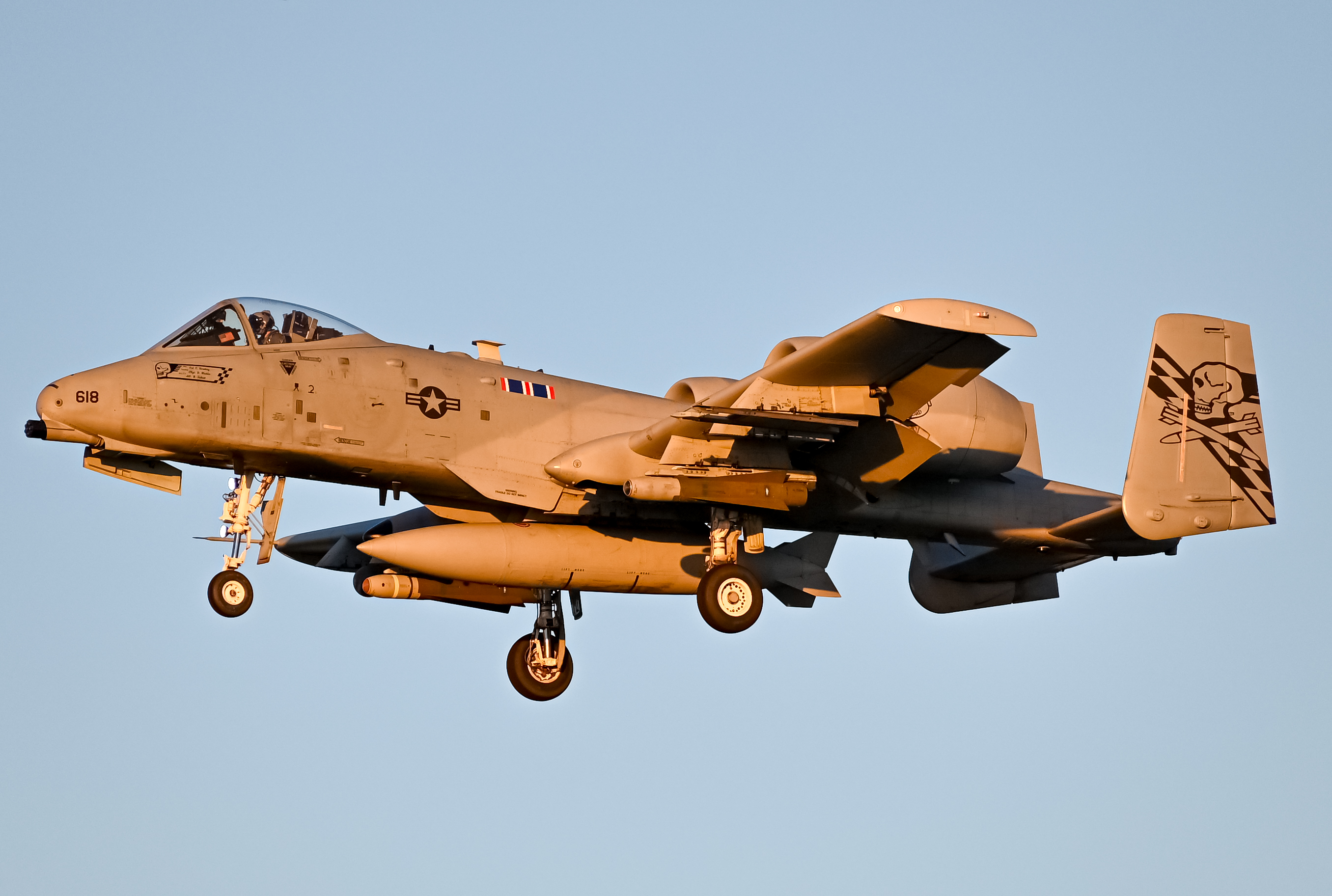 Full size: USAF- United States Air Force  Fairchild A-10 Thunderbolt 78-0618 at North Island NAS