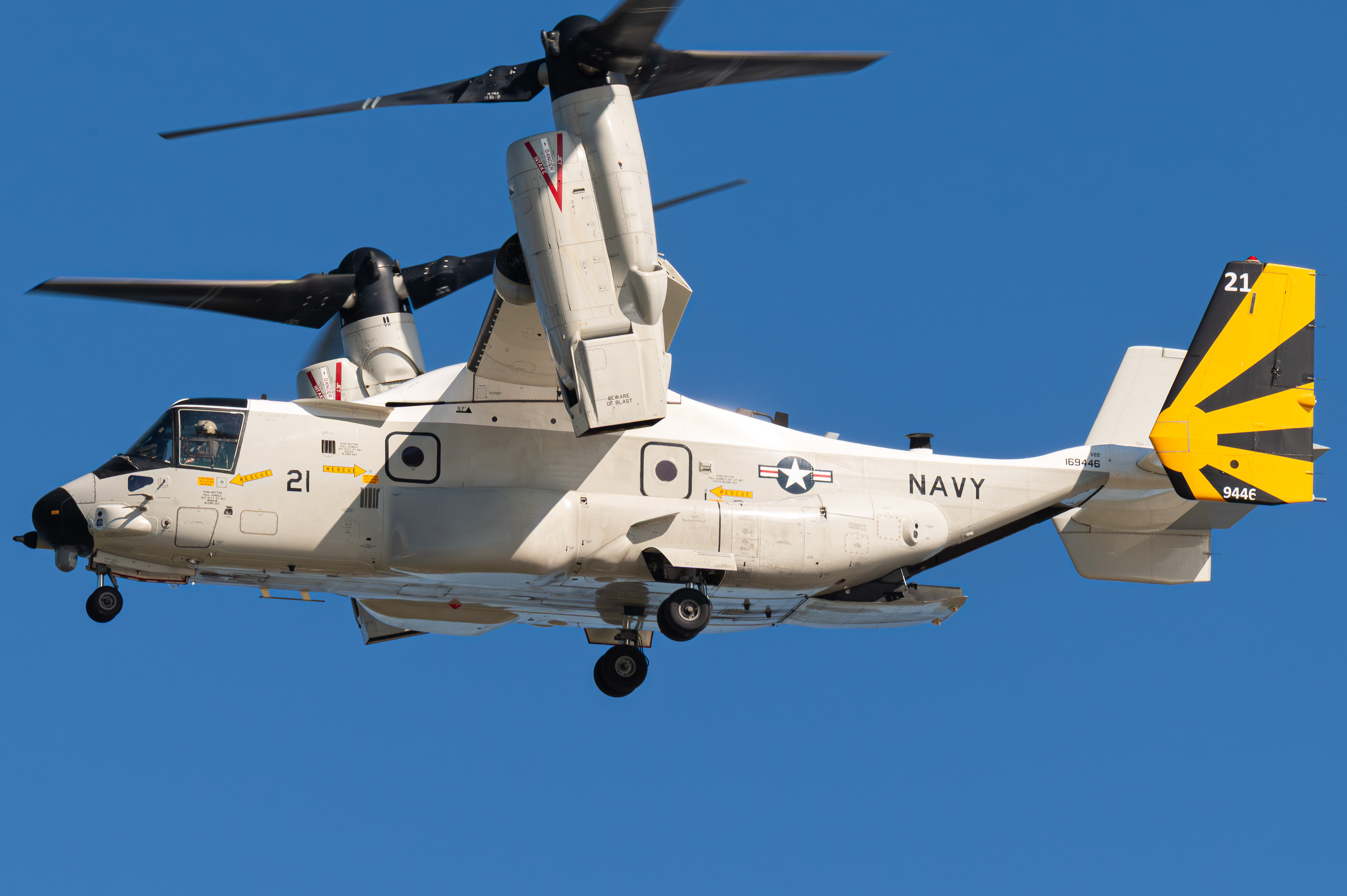 Full size: USN - United States Navy Bell Boeing CMV-22B Osprey 169446 at North Island NAS