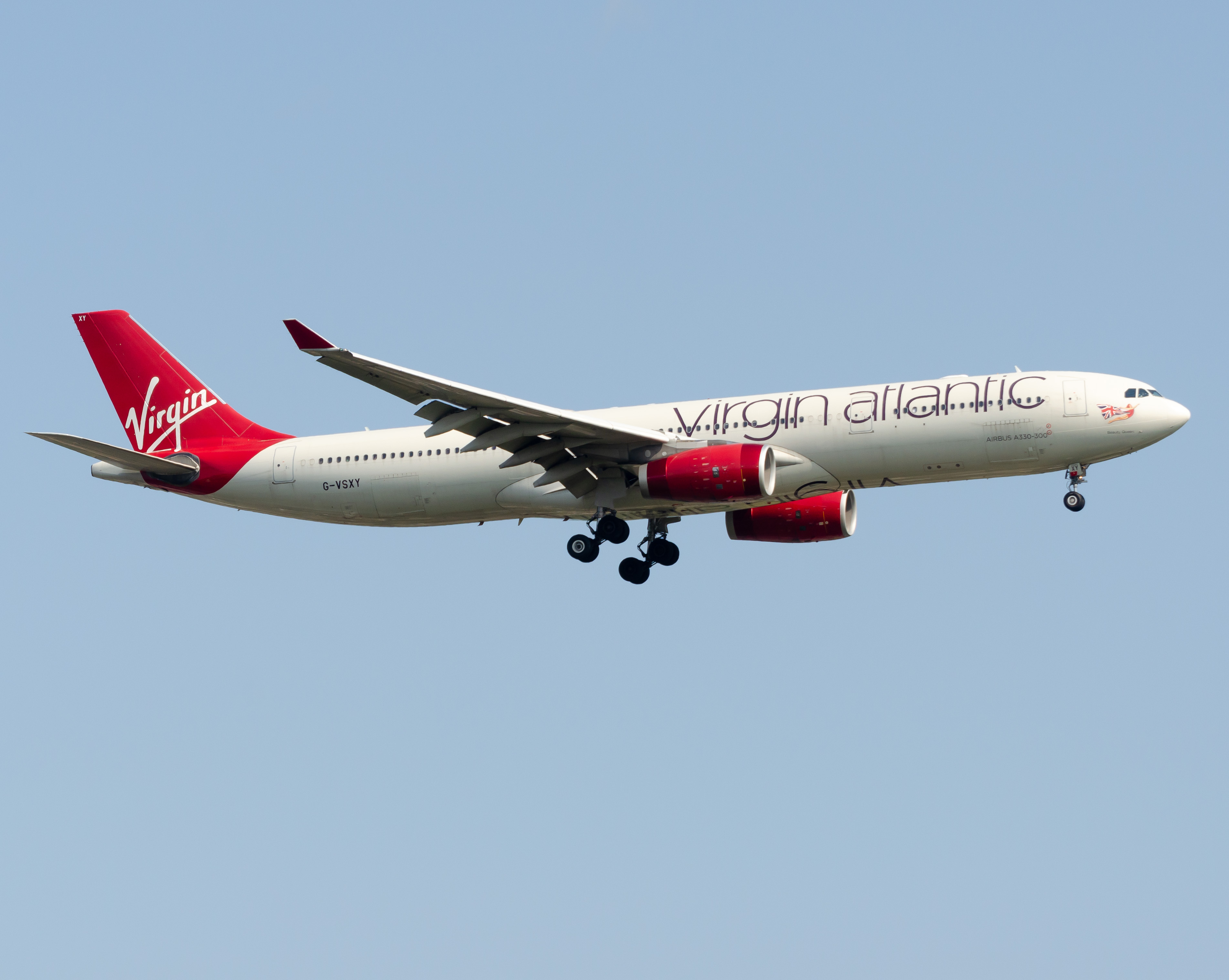 Full size: Virgin Atlantic Airbus A330-300 GVSXY at John F. Kennedy International Airport