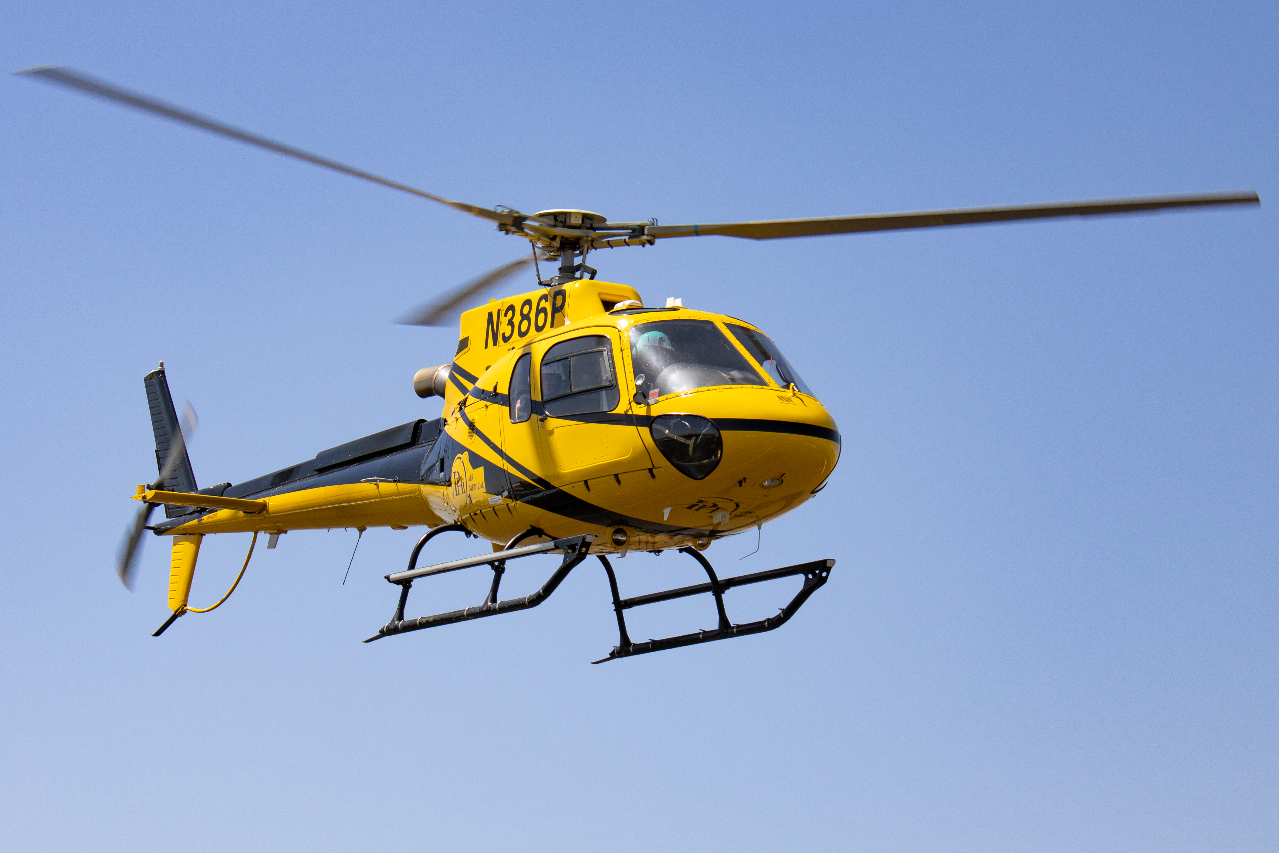 Full size: PHI Air Medical Eurocopter AS350 N386P at Falcon Field Airport