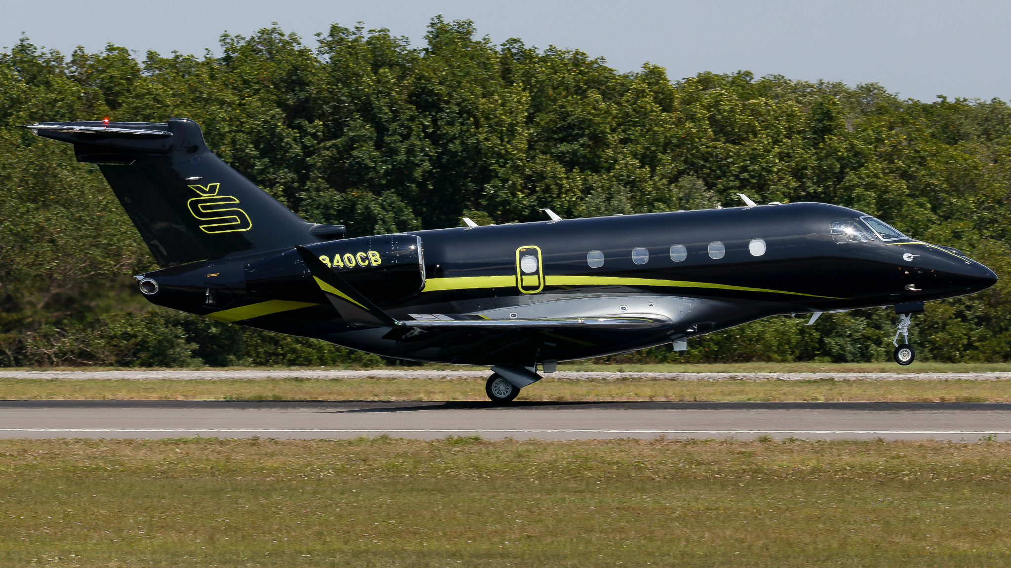 Full size: PRIVATE Embraer Praetor 500 N840CB at St. Petersburg Clearwater International Airport