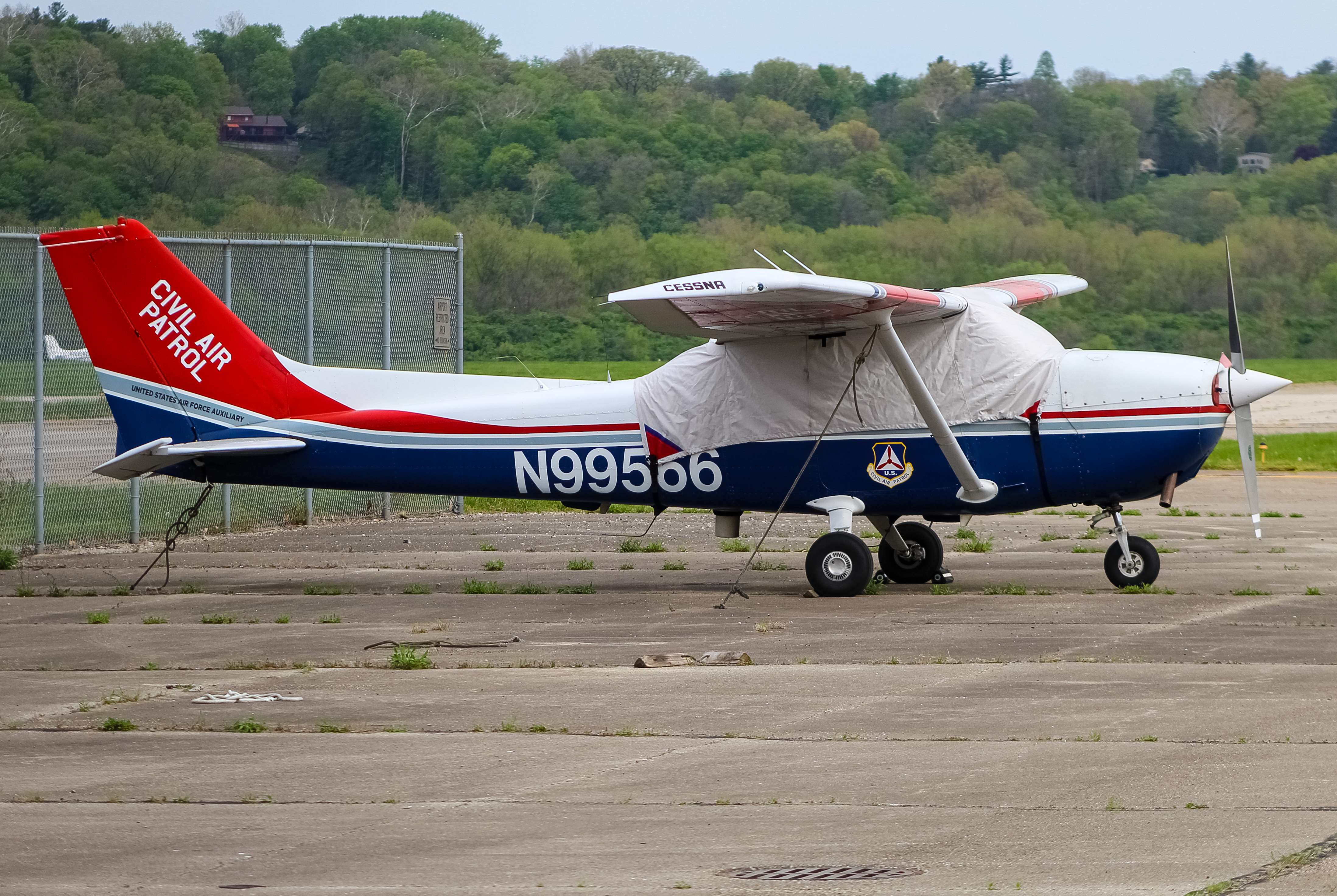 Full size: Civil Air Patrol Cessna 172 N99566 at Cincinnati Municipal Airport/Lunken Field