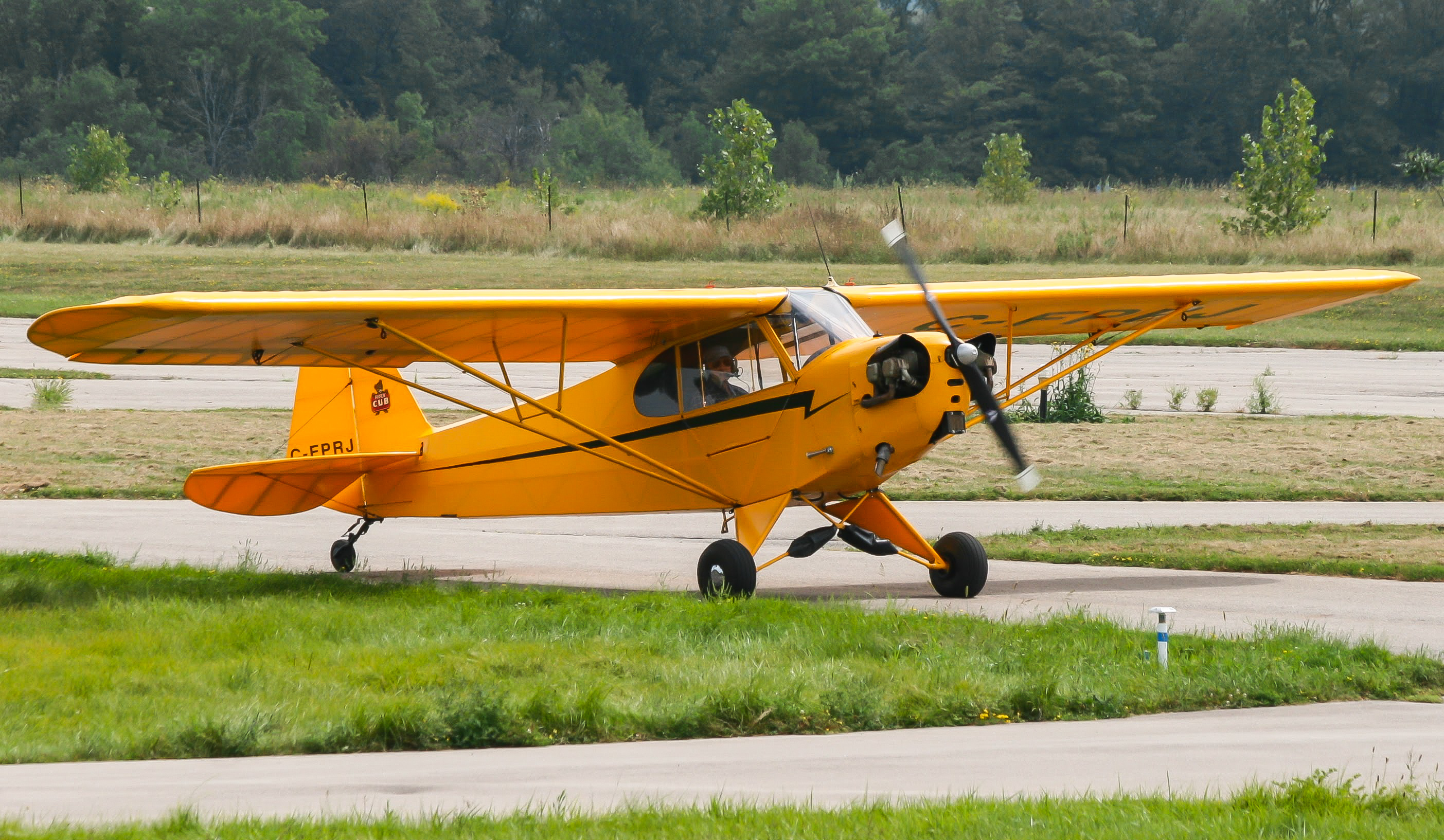 Full size: Private Piper J3C-65 Cub  C-FPRJ at 
