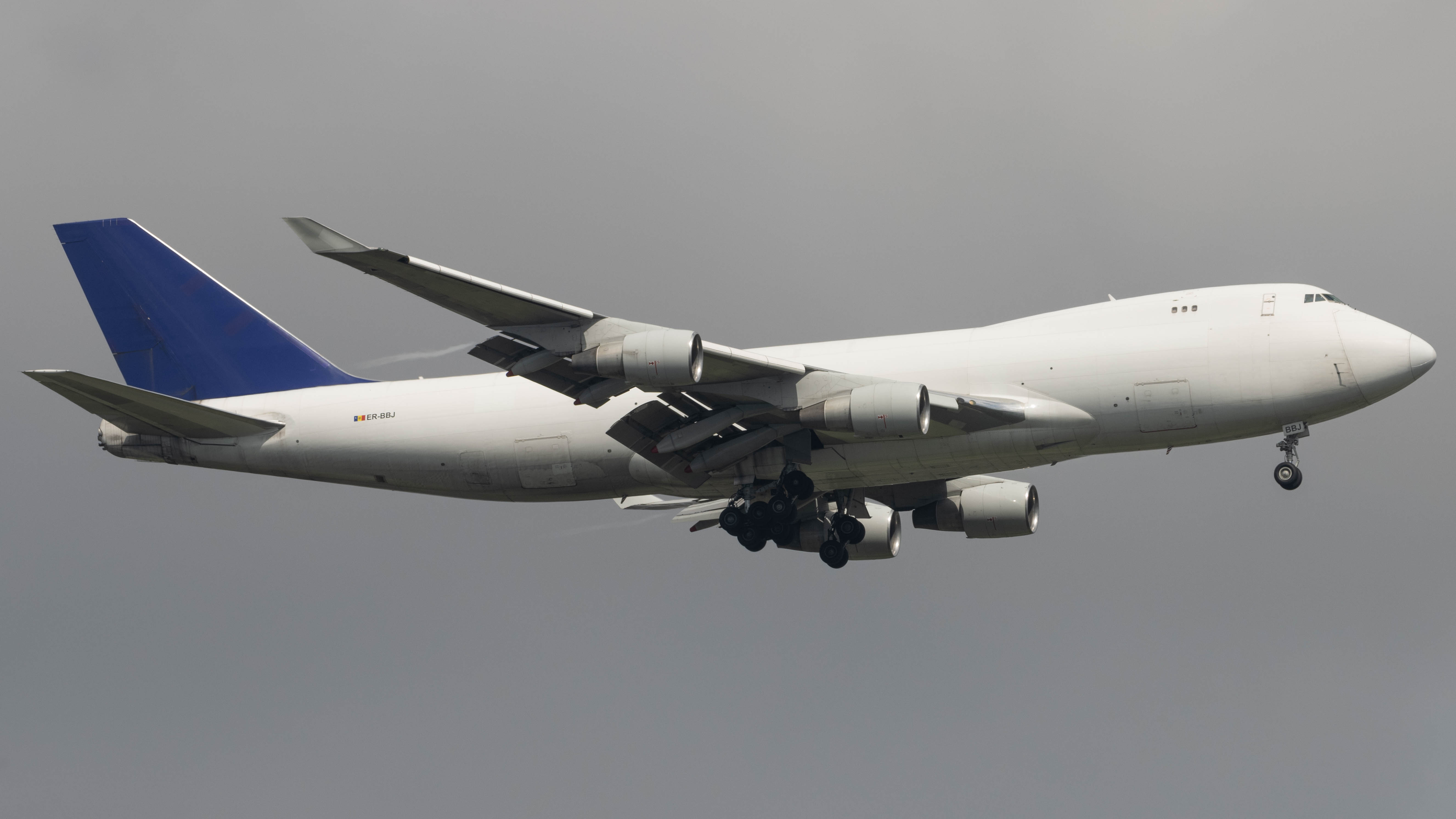 Full size: AeroTransCargo Boeing 747-400F ER-BBJ at Singapore-Changi Airport