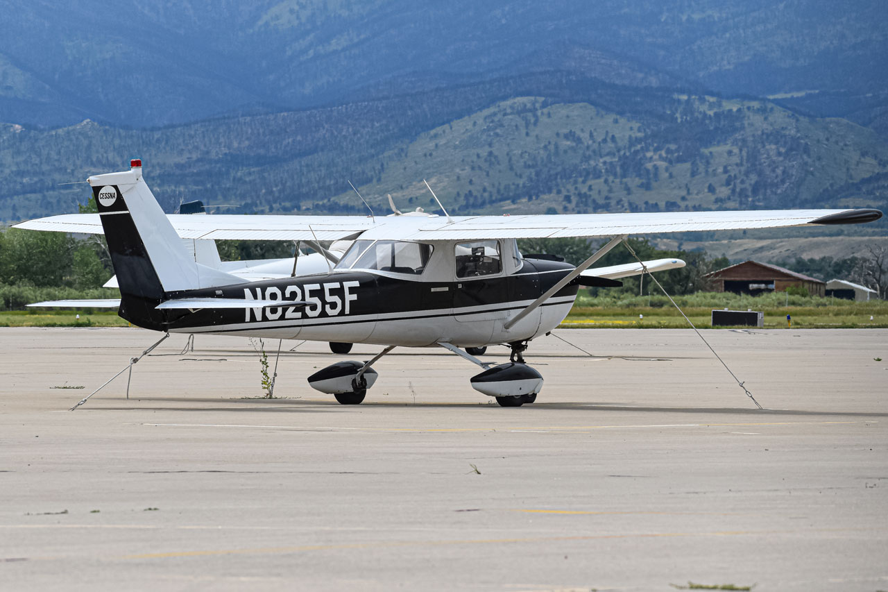 Full size: PRIVATE Cessna 150 N8255F at Vance Brand Airport