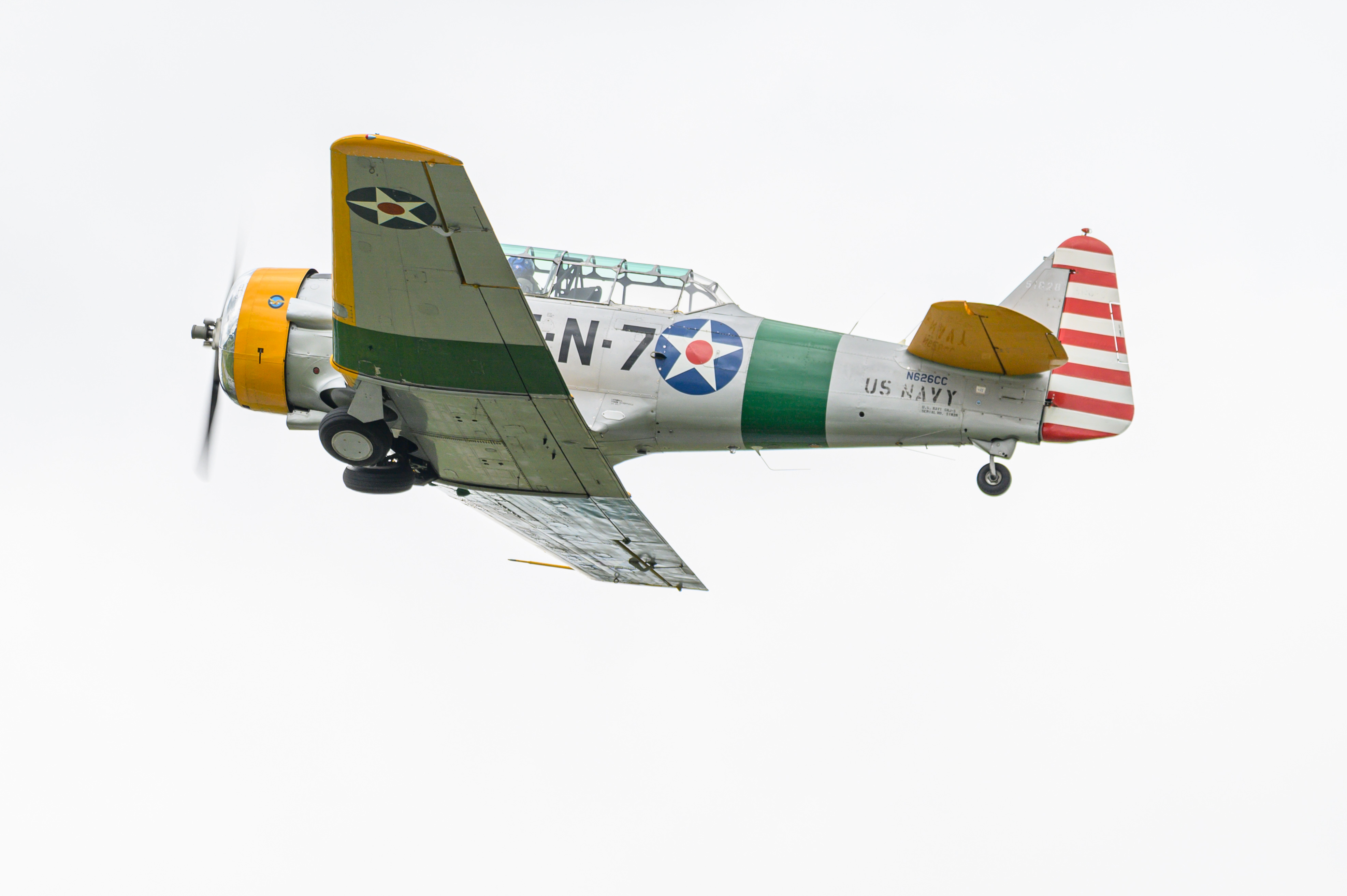 Full size: PRIVATE North American T-6 Texan N626CC at Reading Regional Airport/Carl A Spaatz Field
