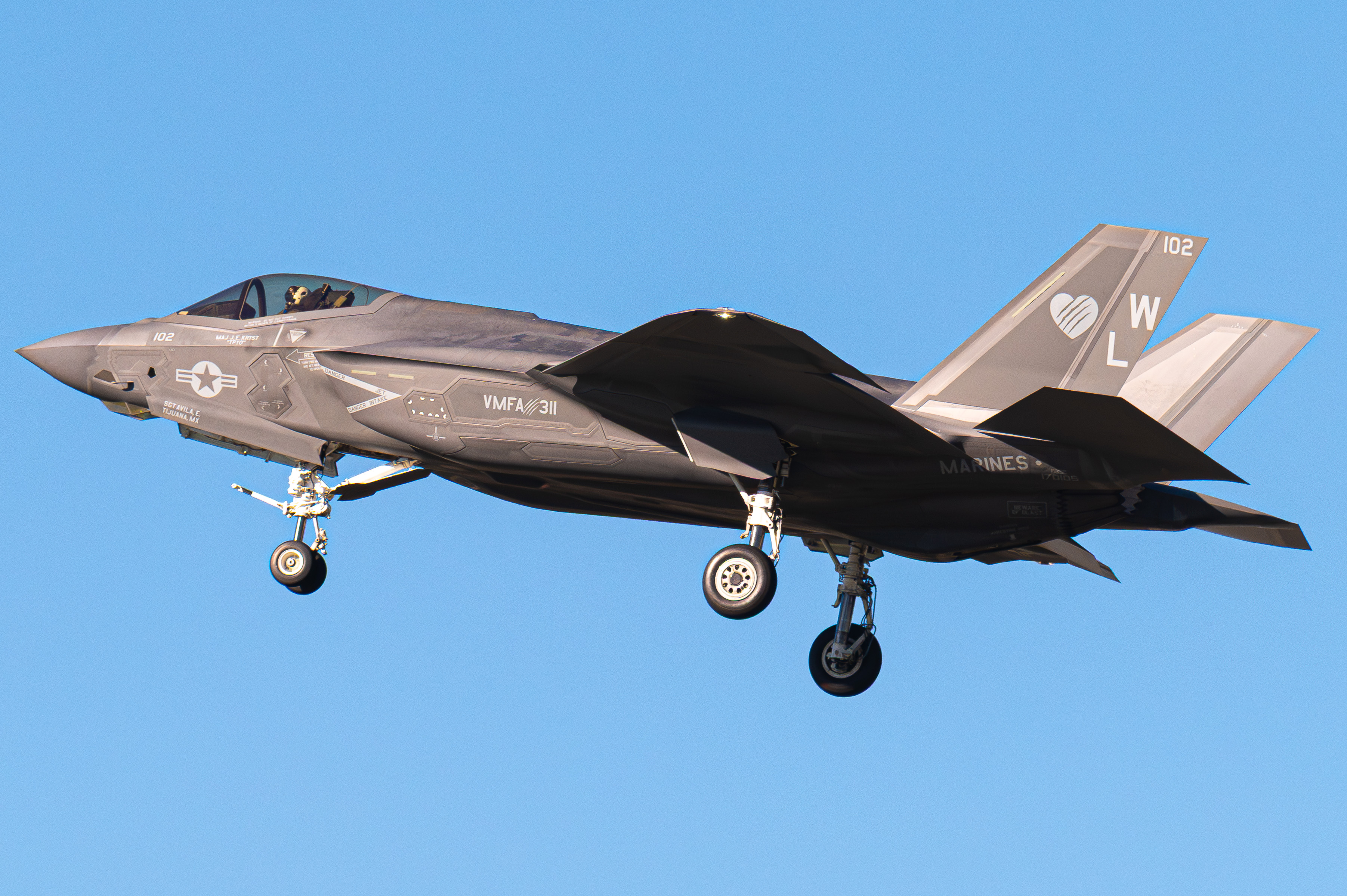 Full size: USMC - United States Marine Corp Lockheed Martin F-35 Lightning 170106 at Miramar MCAS (Joe Foss Field) Airport