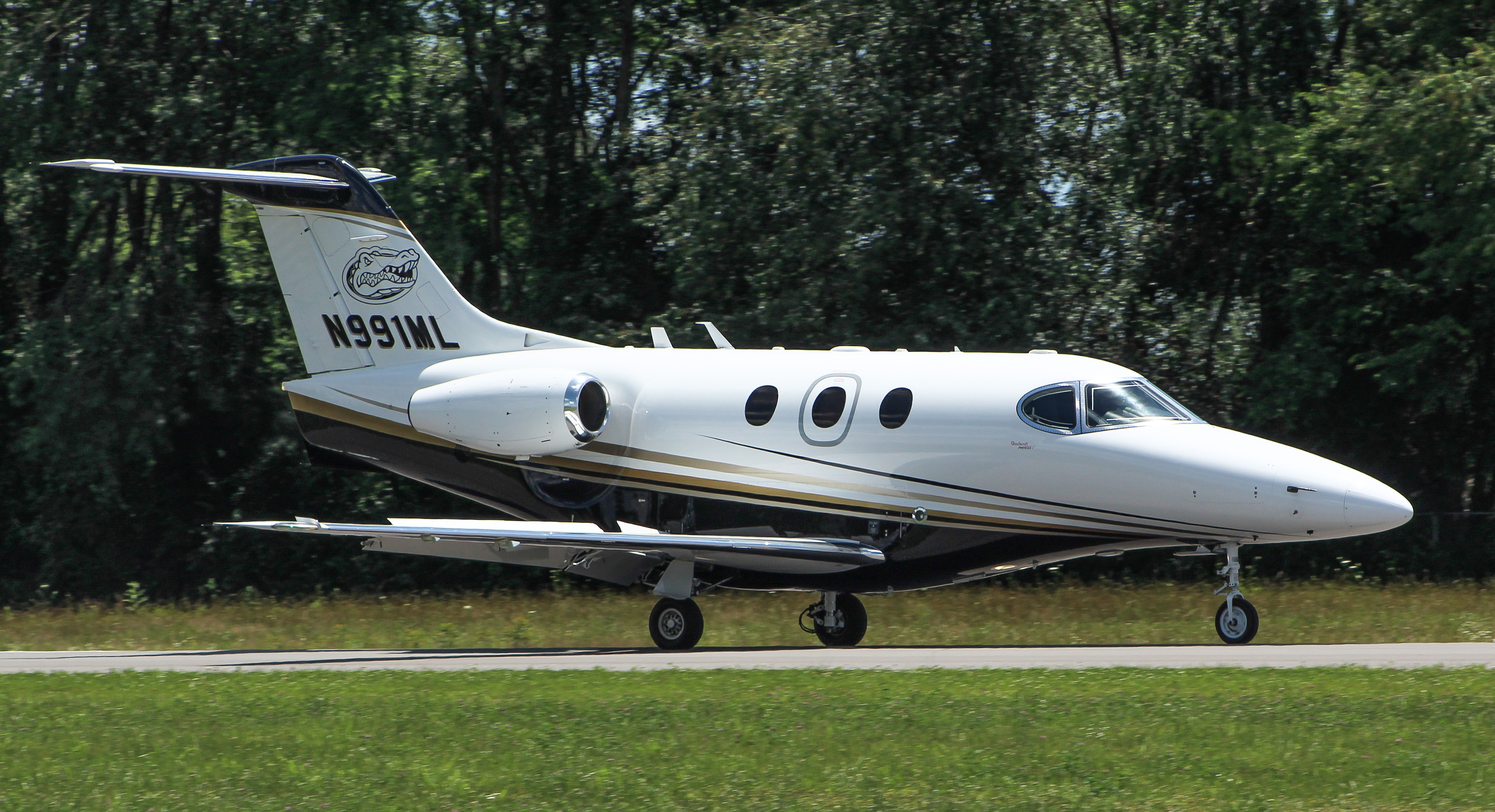 Full size: PRIVATE Beechcraft Premier  N991ML at Stuart Powell Field Airport
