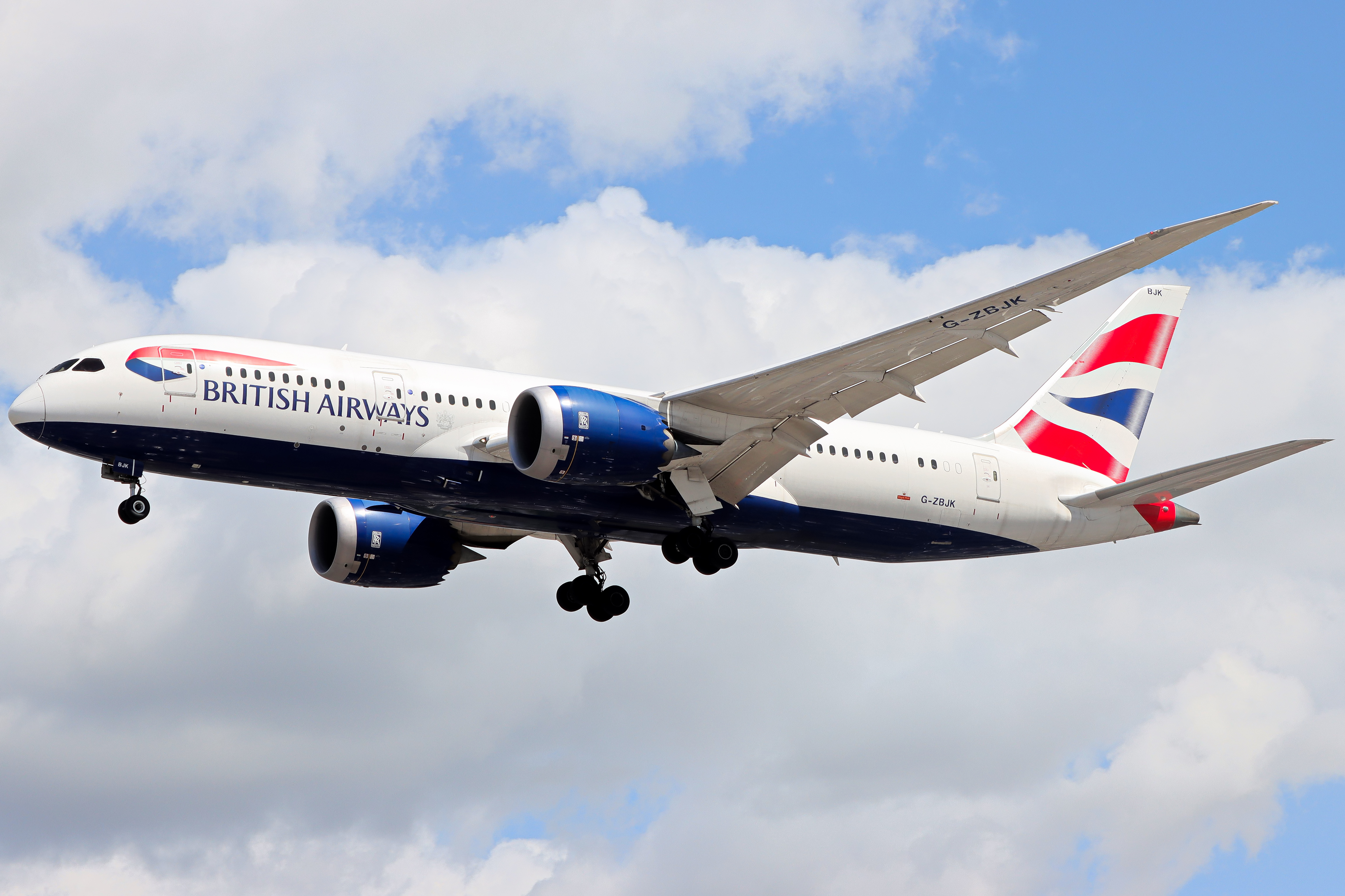 Full size: British Airways Boeing 787-8 G-ZBJK at London Heathrow International Airport