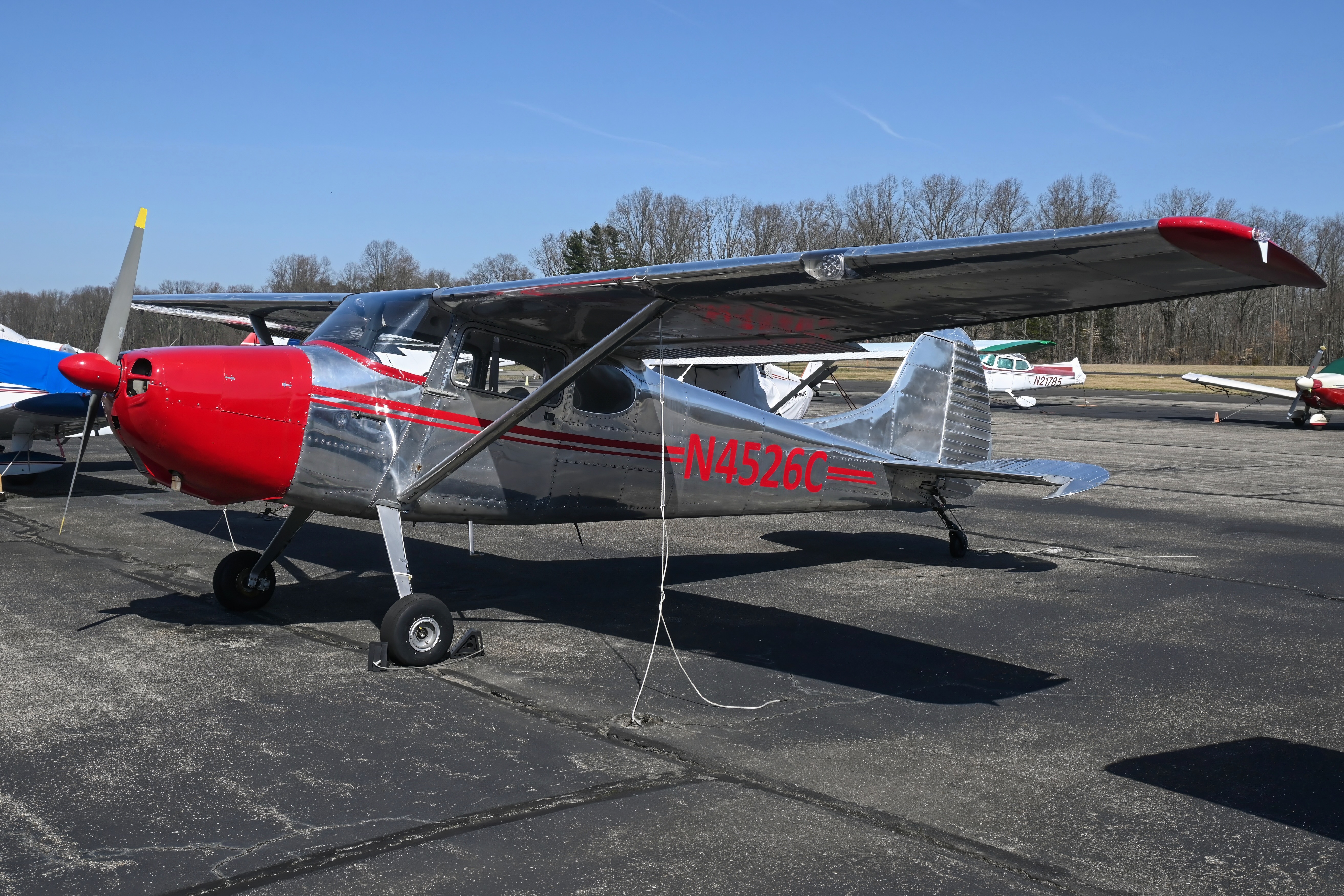 Full size: PRIVATE Cessna 170 N4526C at Flying W Airport