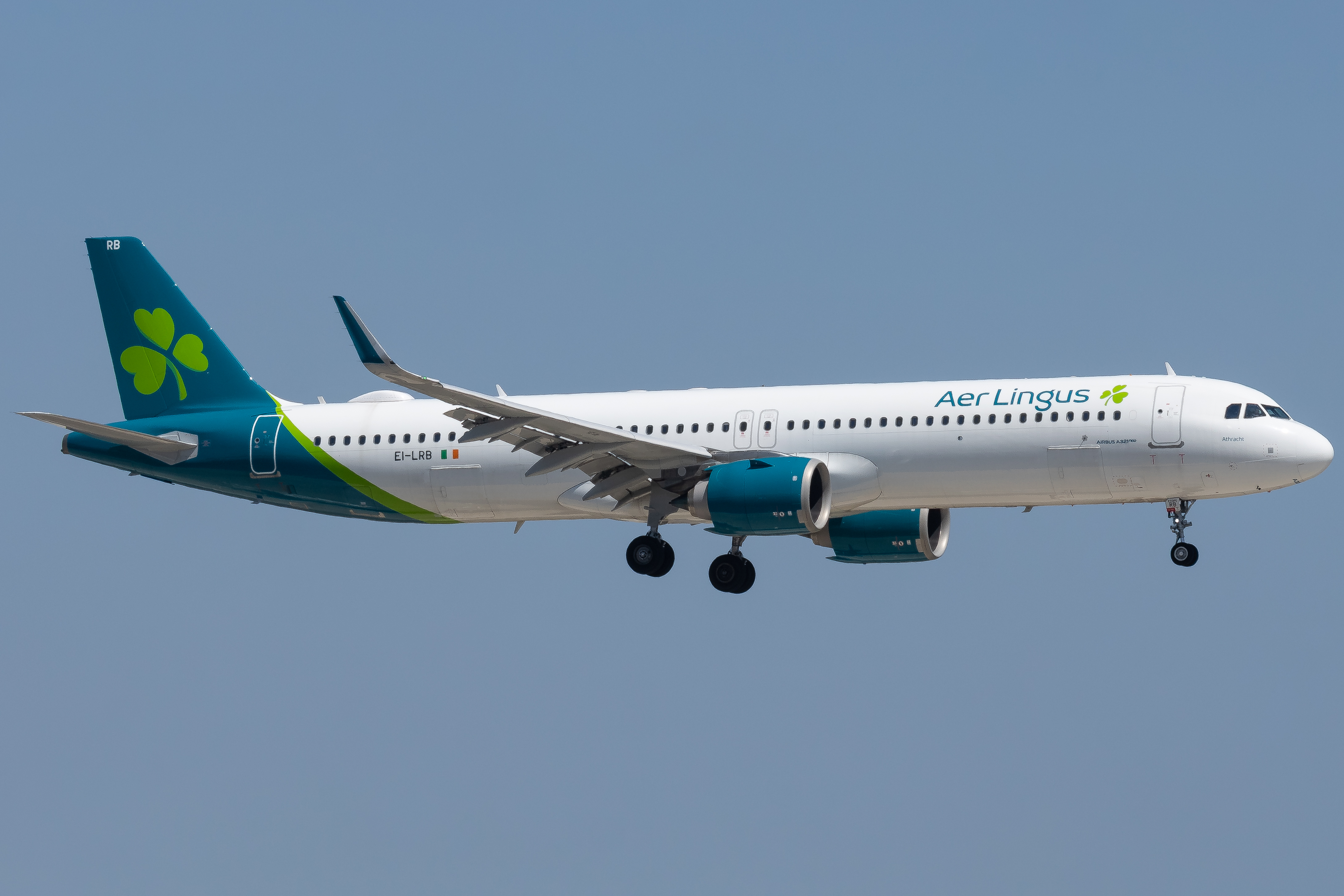 Full size: Aer Lingus Airbus A321NEO EI-LRB at John F. Kennedy International Airport