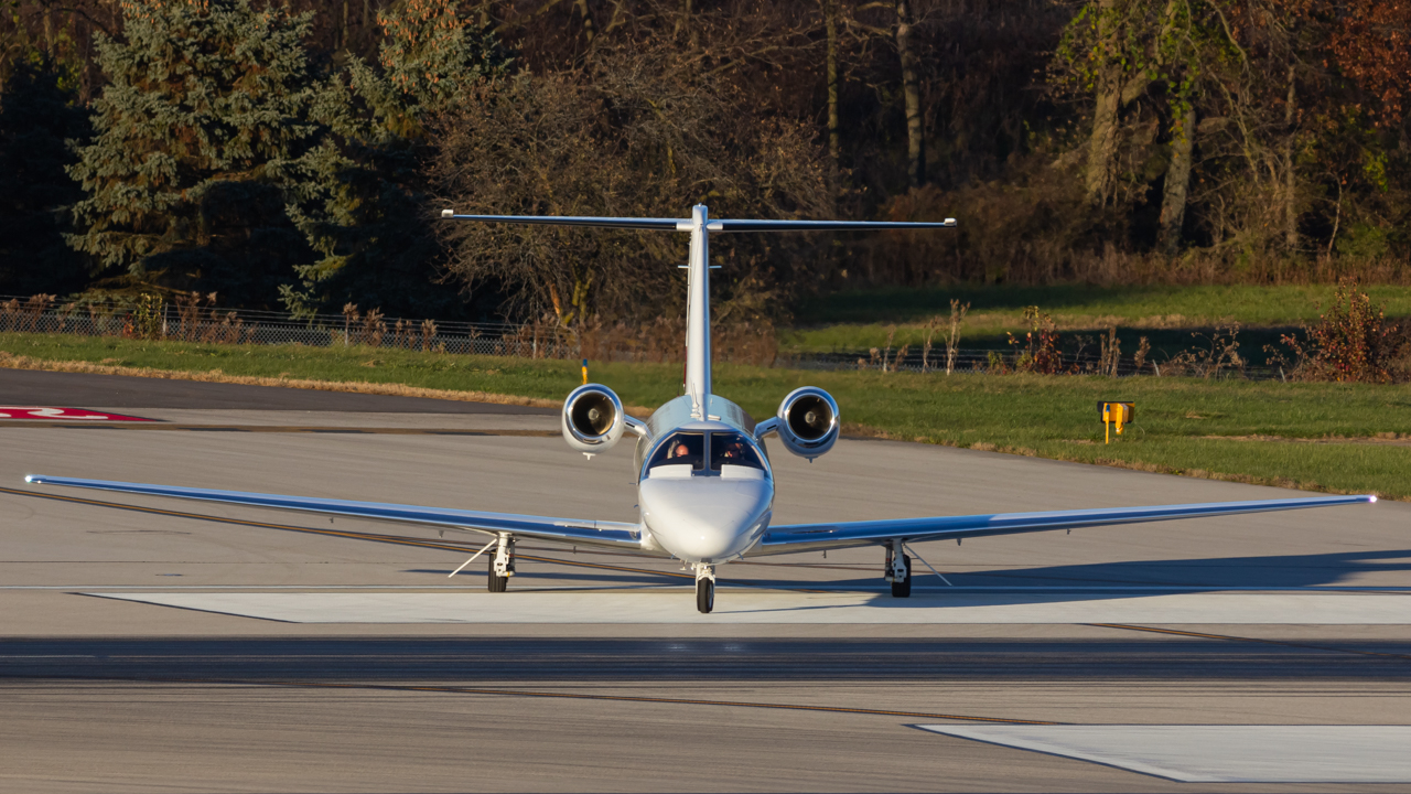 Full size: PRIVATE Cessna Citation CJ3 N716MB at John Glenn Columbus International Airport