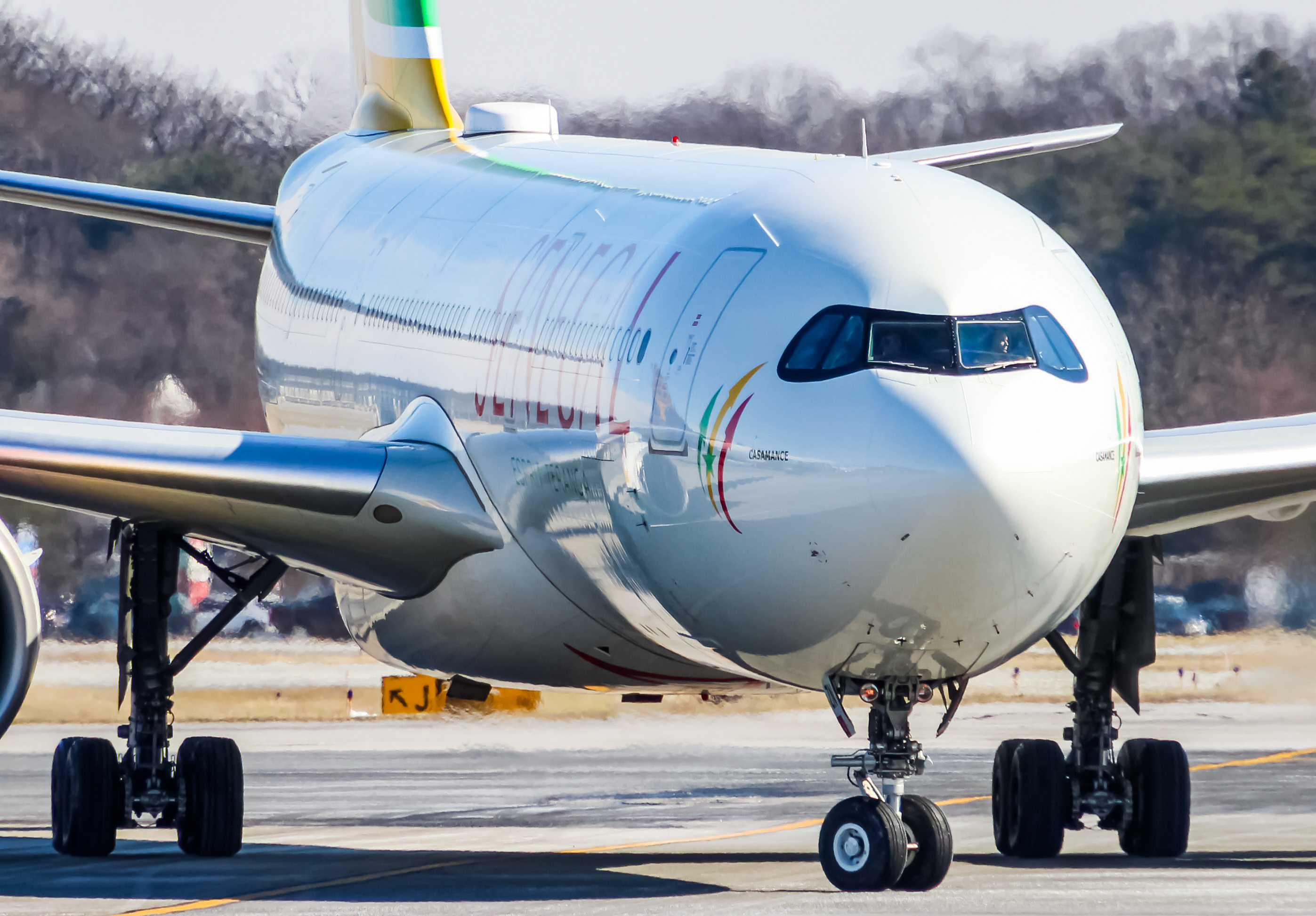 Full size: Air Senegal Airbus A330-900 9H-SZN at Baltimore/Washington International Thurgood Marshall Airport