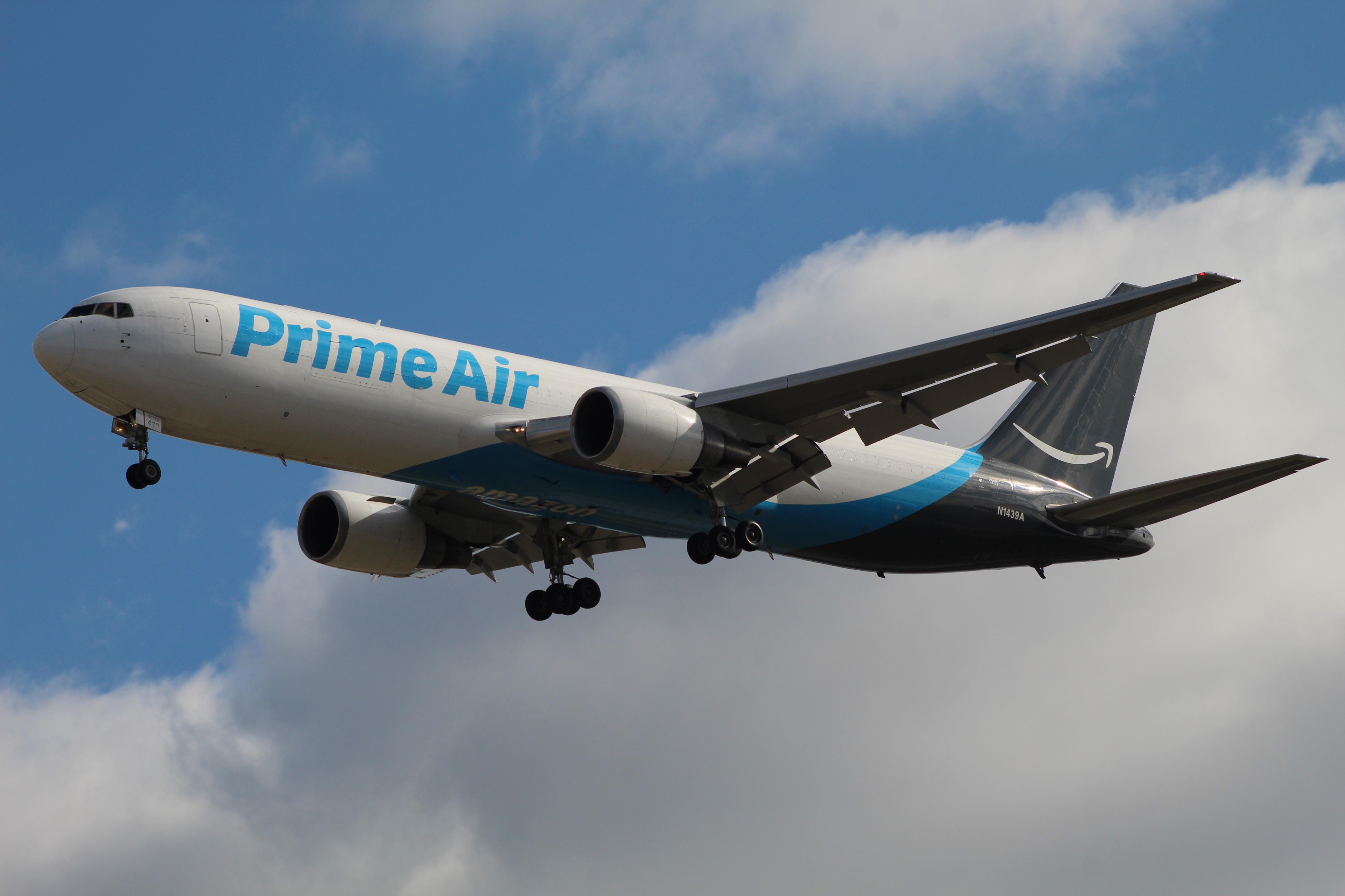 Full size: Prime Air Boeing 767-300F N1439A at Baltimore/Washington International Thurgood Marshall Airport