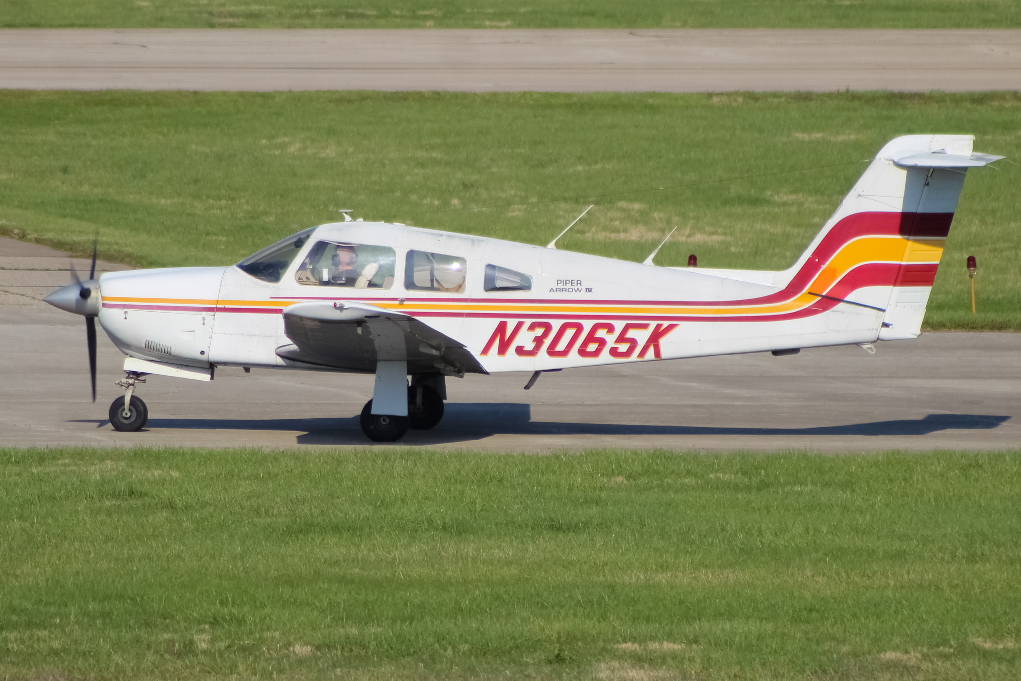 Full size: PRIVATE Piper Pa-28 N3065K at Cincinnati Municipal Airport/Lunken Field