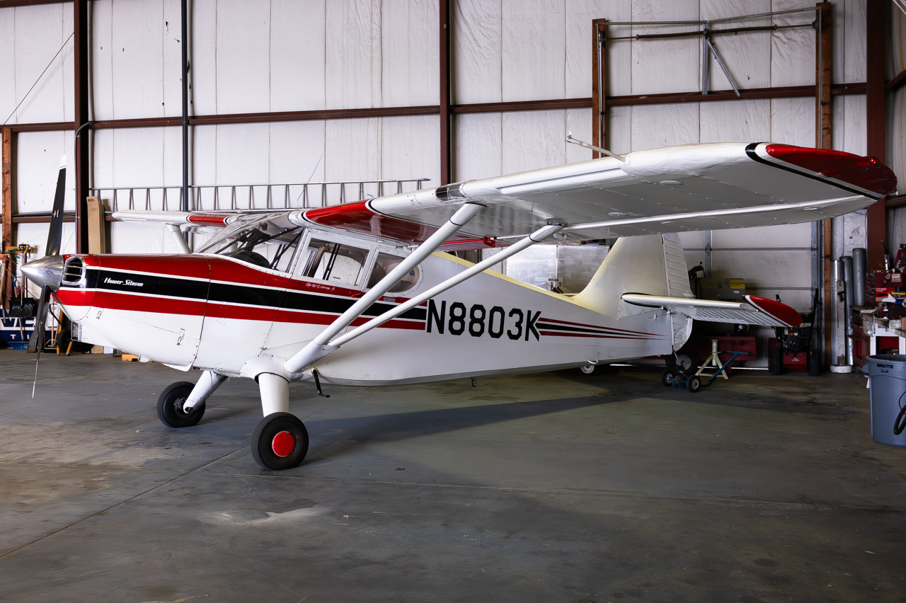 Full size: PRIVATE Stinson 108 Voyager N8803K at Latrobe Arnold Palmer Regional Airport
