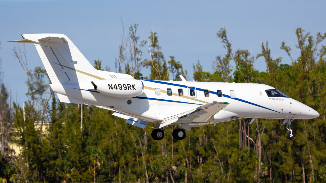 Full size: PRIVATE Pilatus PC-24 N99RK at Naples Municipal Airport