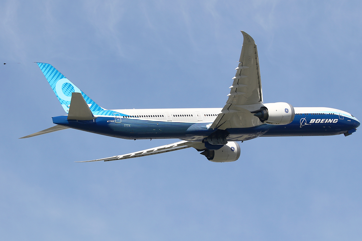 Full size: Boeing Boeing 777-9X N779XX at Boeing Field/King County International Airport