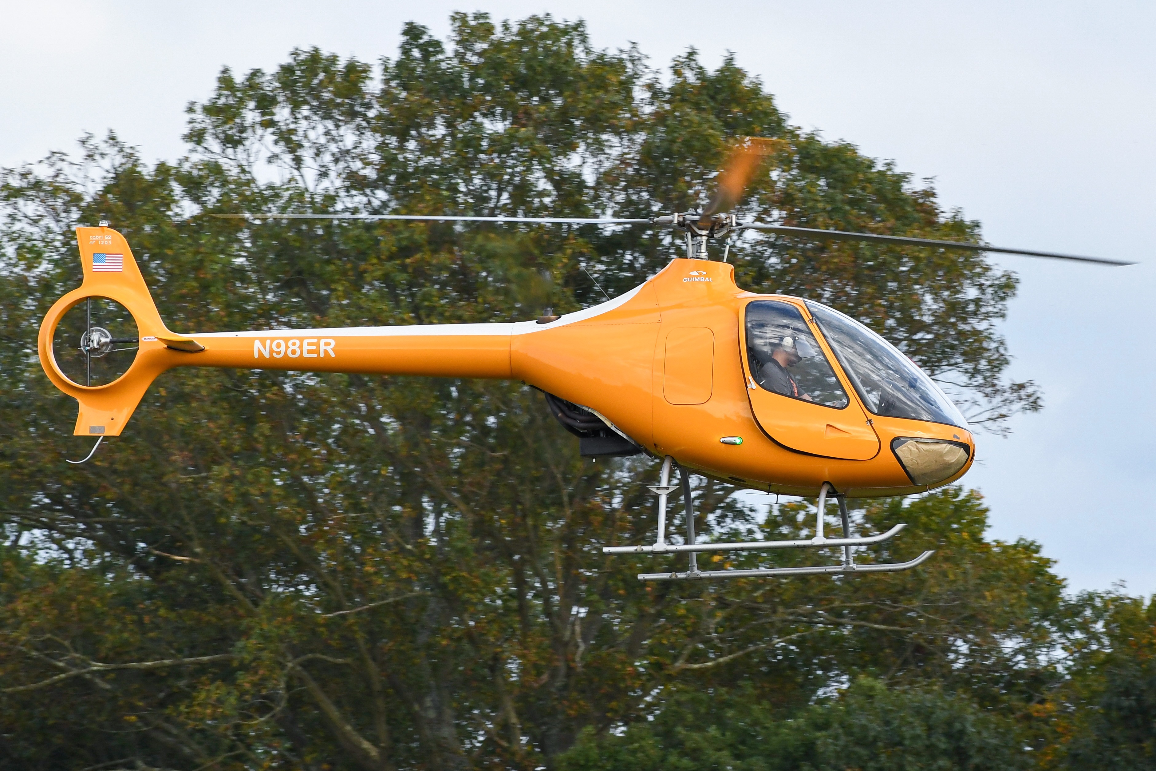 Full size: PRIVATE Guimbal Cabri G2 N98ER at Flying W Airport