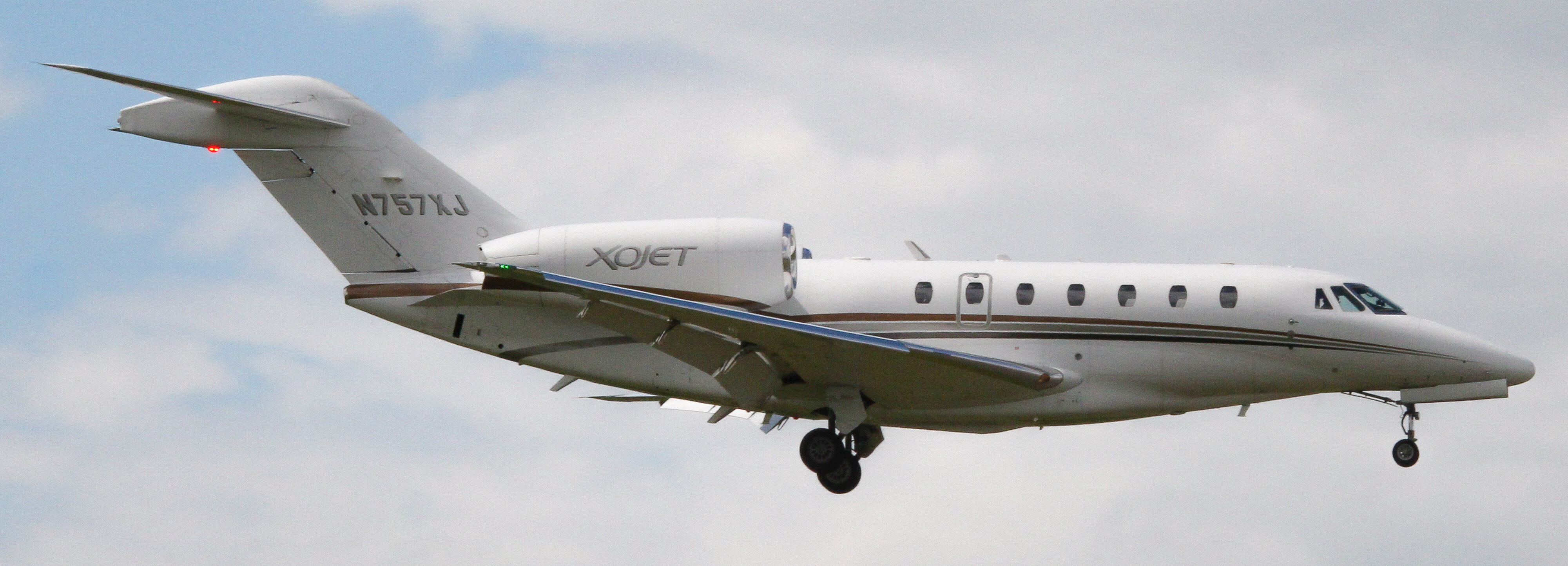 Full size: PRIVATE Cessna Citation 750 X N757XJ at Philadelphia International Airport
