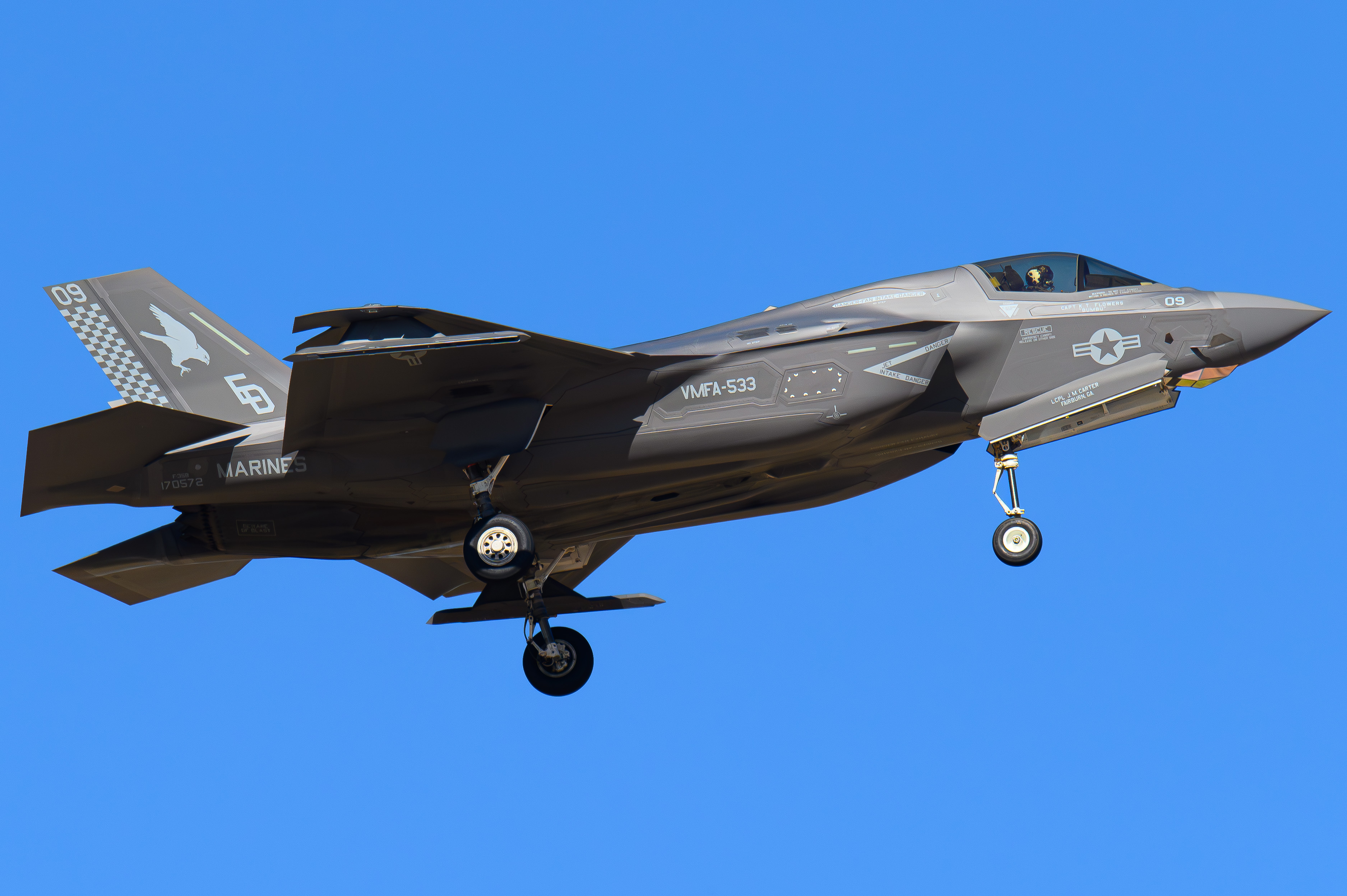 Full size: USMC - United States Marine Corp Lockheed Martin F-35 Lightning 170272 at 