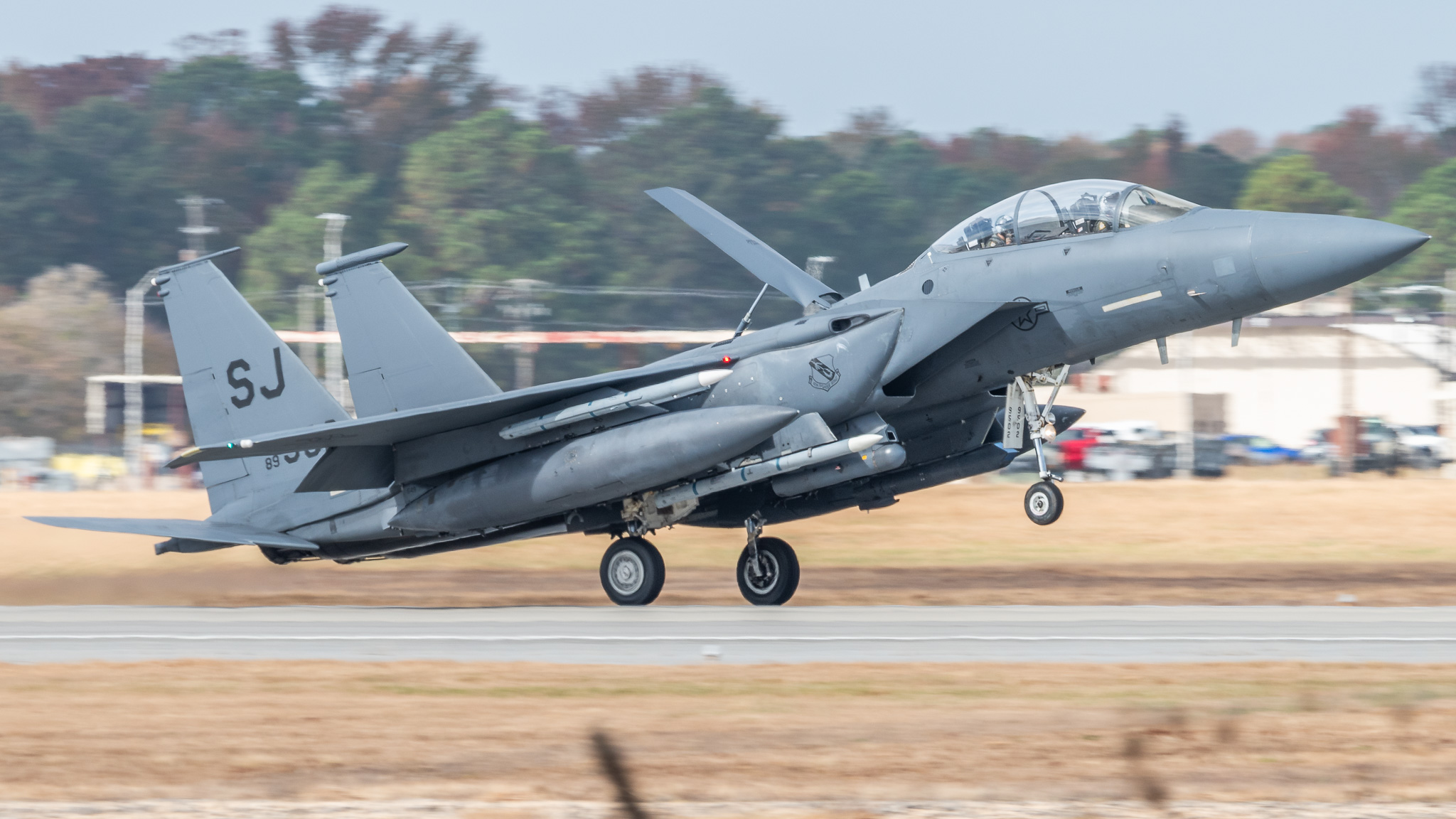 Full size: USAF - United States Air Force McDonnell Douglas F-15 Eagle 89-0502 at Seymour Johnson AFB