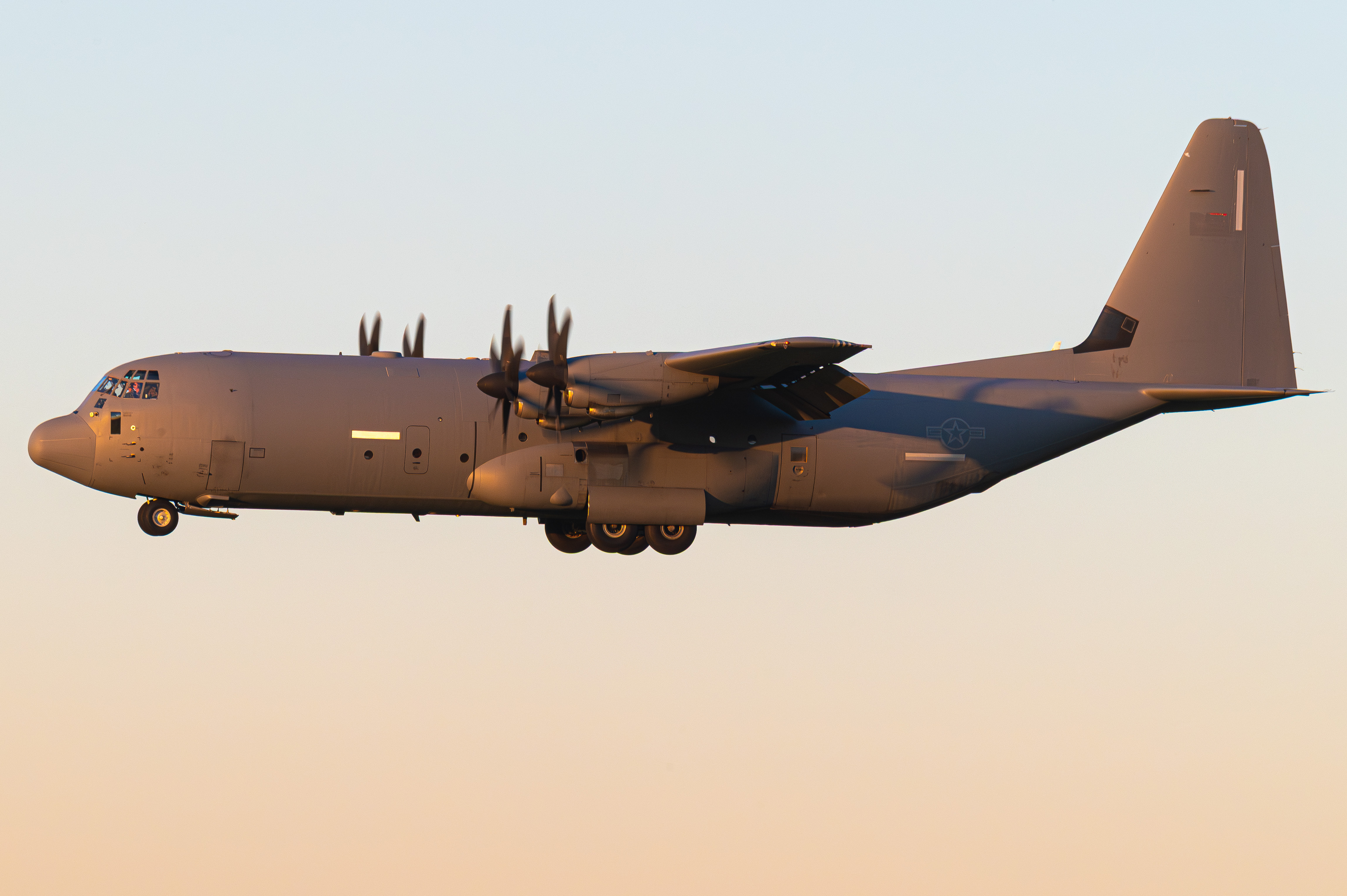 Full size: USAF - United States Air Force Lockheed C-130J Hercules 05-3147  at Brown Field Municipal Airport