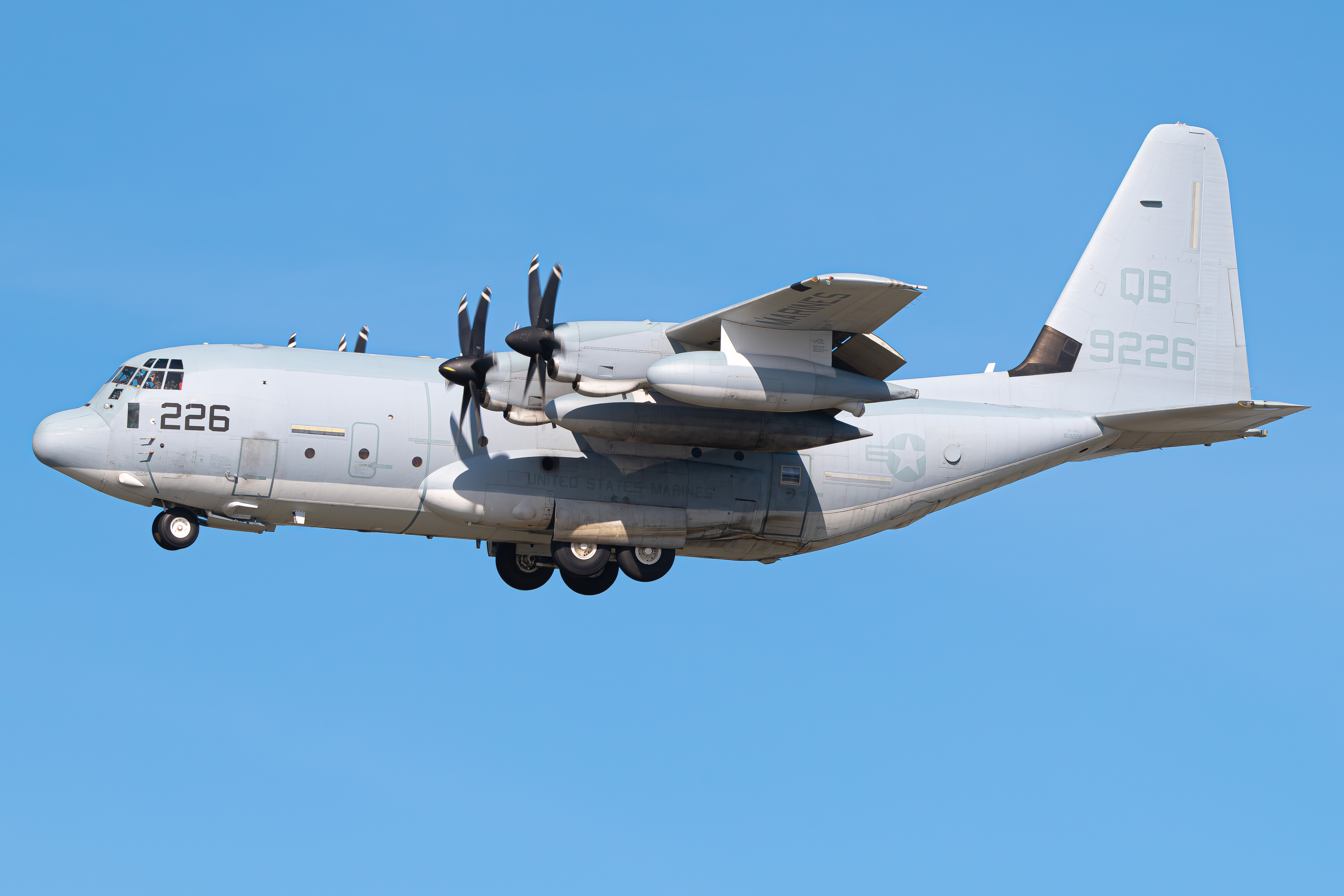 Full size: USMC - United States Marine Corp Lockheed Martin KC-130J Hercules 169226 at North Island NAS