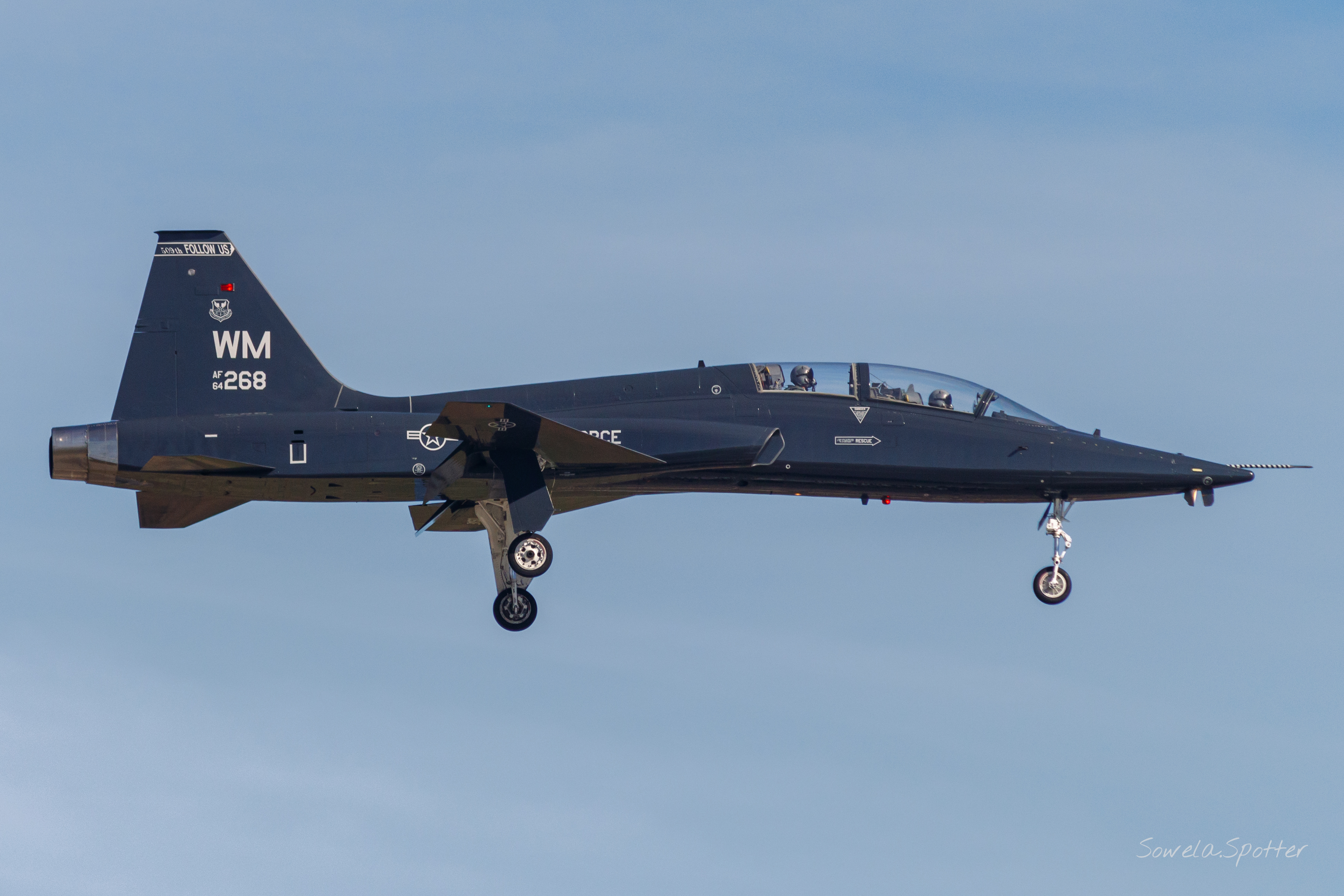Full size: USAF - United States Air Force Northrop T-38A Talon 64-268 at Lake Charles Chennault International Airport
