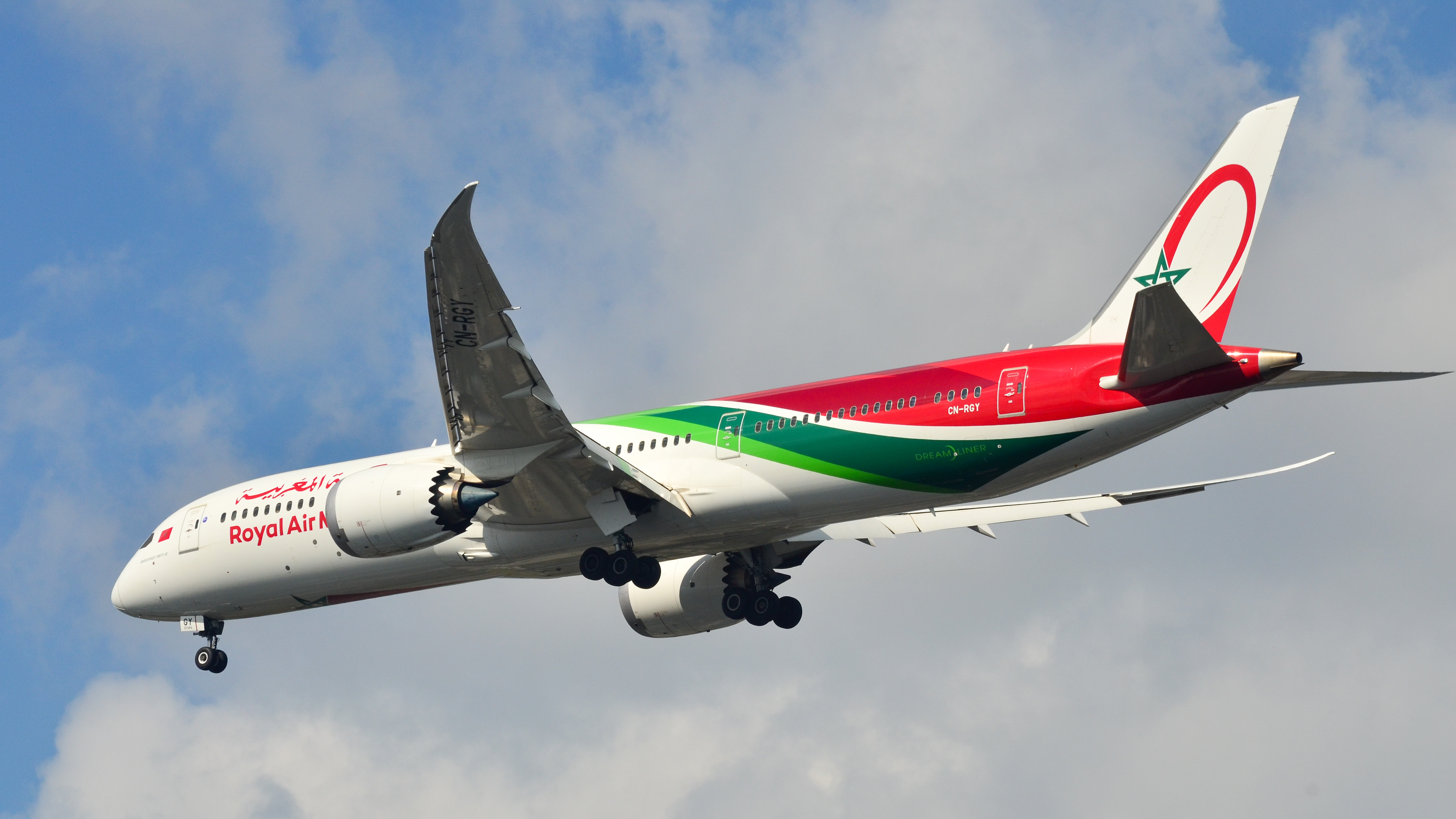 Full size: Royal Air Maroc Boeing 787-9 CN-RGY at John F. Kennedy International Airport