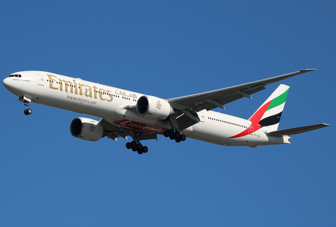 Full size: Emirates Boeing 777-300ER A6-EQK at John F. Kennedy International Airport