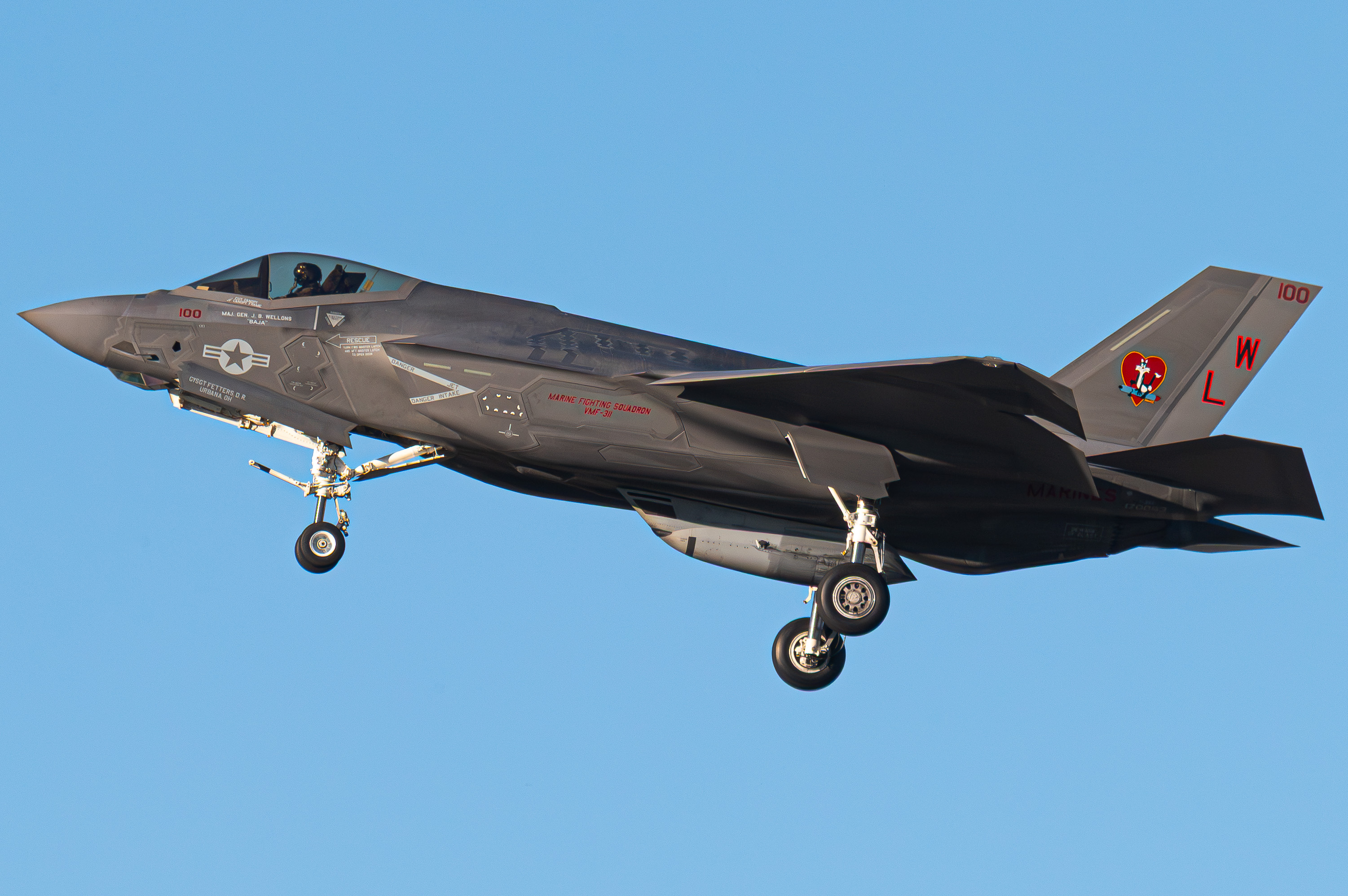 Full size: USMC - United States Marine Corp Lockheed Martin F-35 Lightning 170093 at Miramar MCAS (Joe Foss Field) Airport