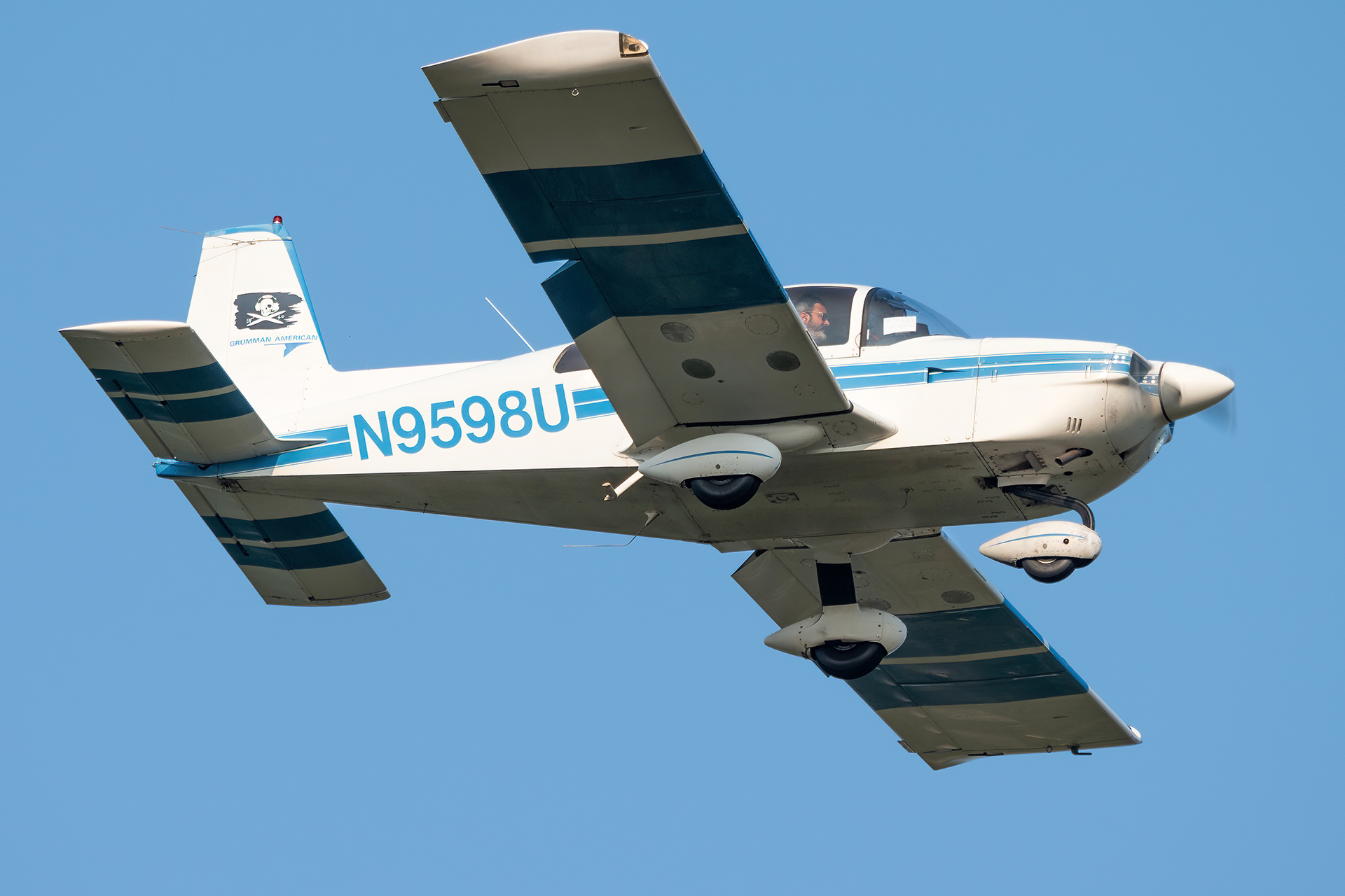 Full size: PRIVATE Grumman American AA-5A N9598U at Washington Dulles International Airport