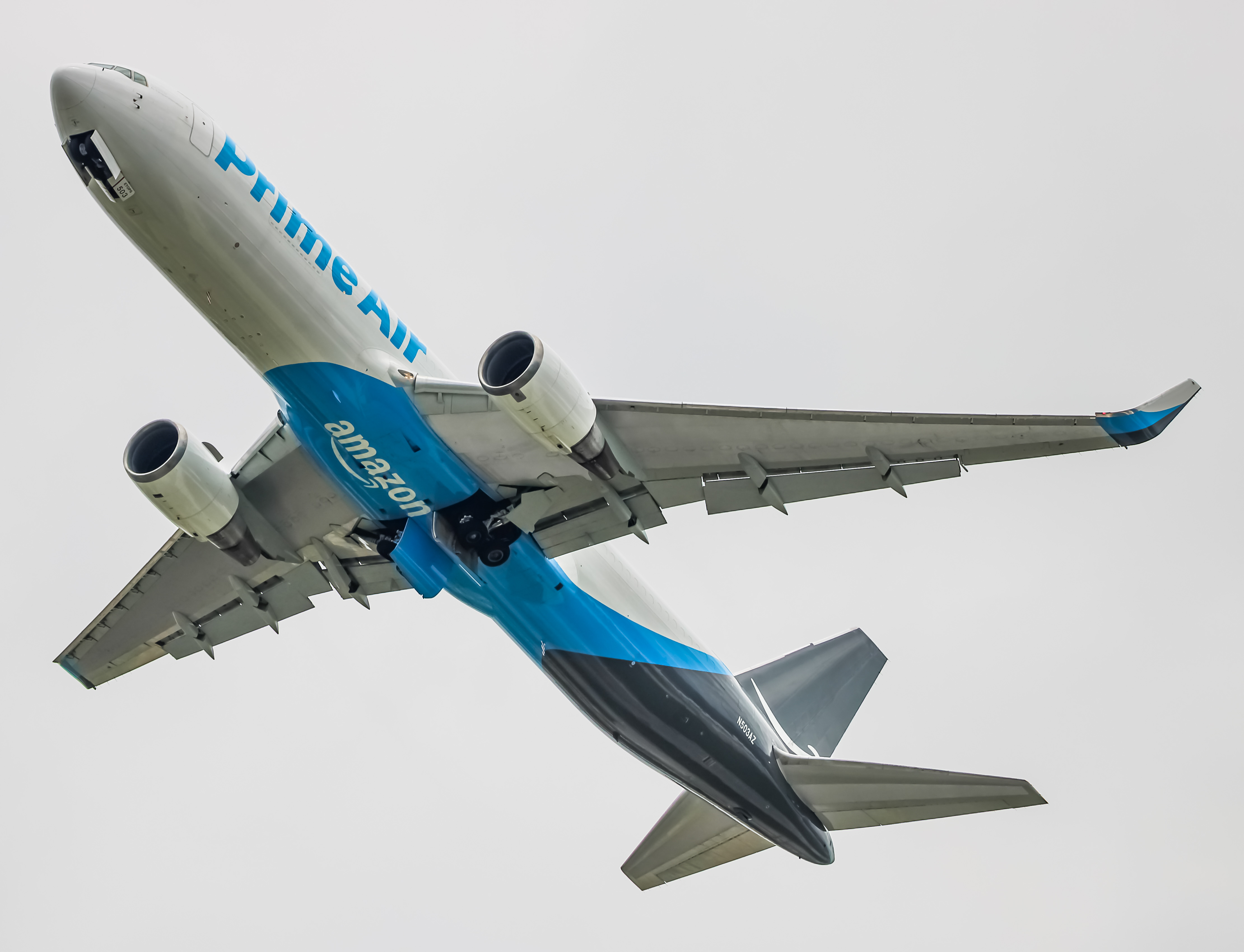 Full size: Prime Air Boeing 767-300F N503AZ at Baltimore/Washington International Thurgood Marshall Airport
