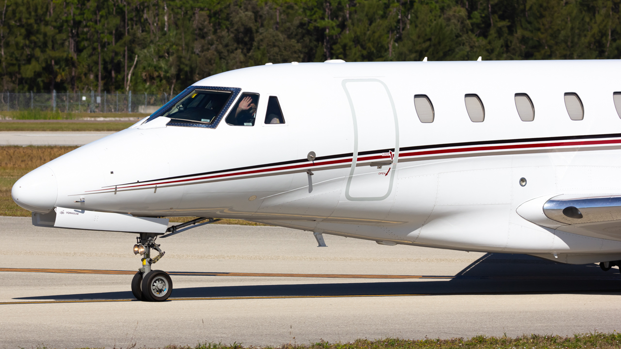 Full size: PRIVATE Cessna Citation 750 X N920TX at Naples Municipal Airport