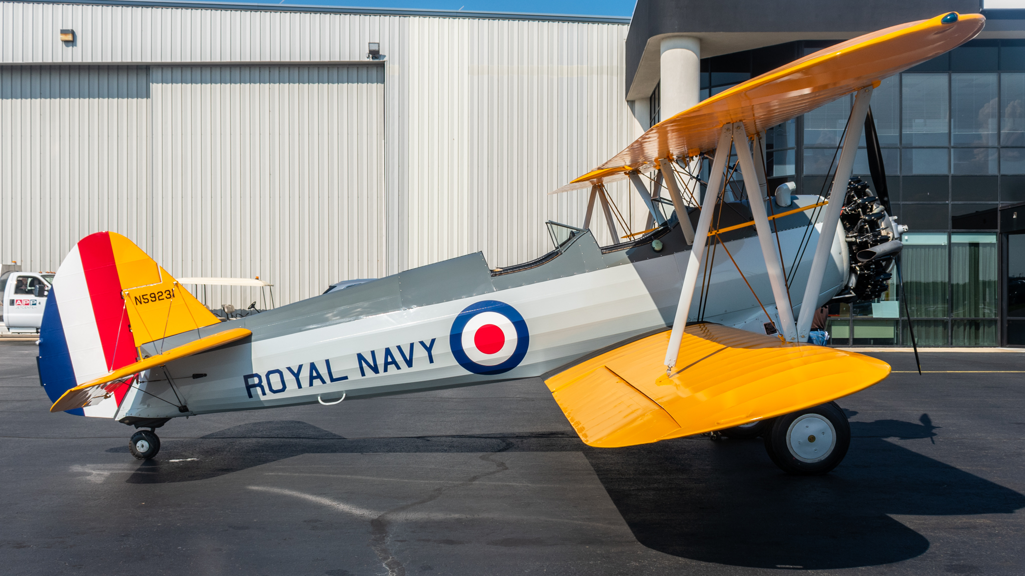 Full size: PRIVATE Boeing-Stearman Model 75 N59231 at Manassas Regional Airport/Harry P. Davis Field