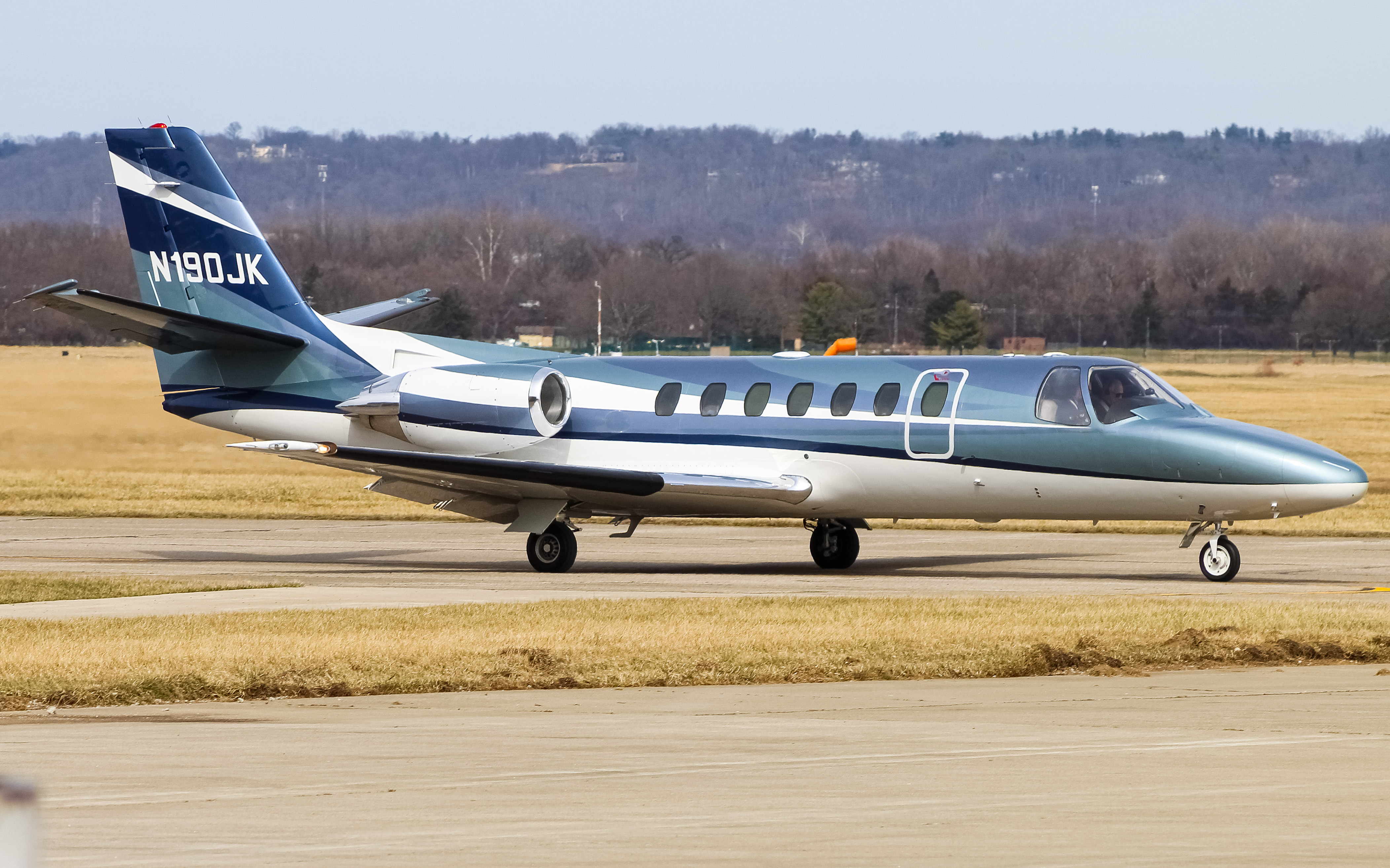 Full size: PRIVATE Cessna Citation 560 N190JK at Cincinnati Municipal Airport/Lunken Field