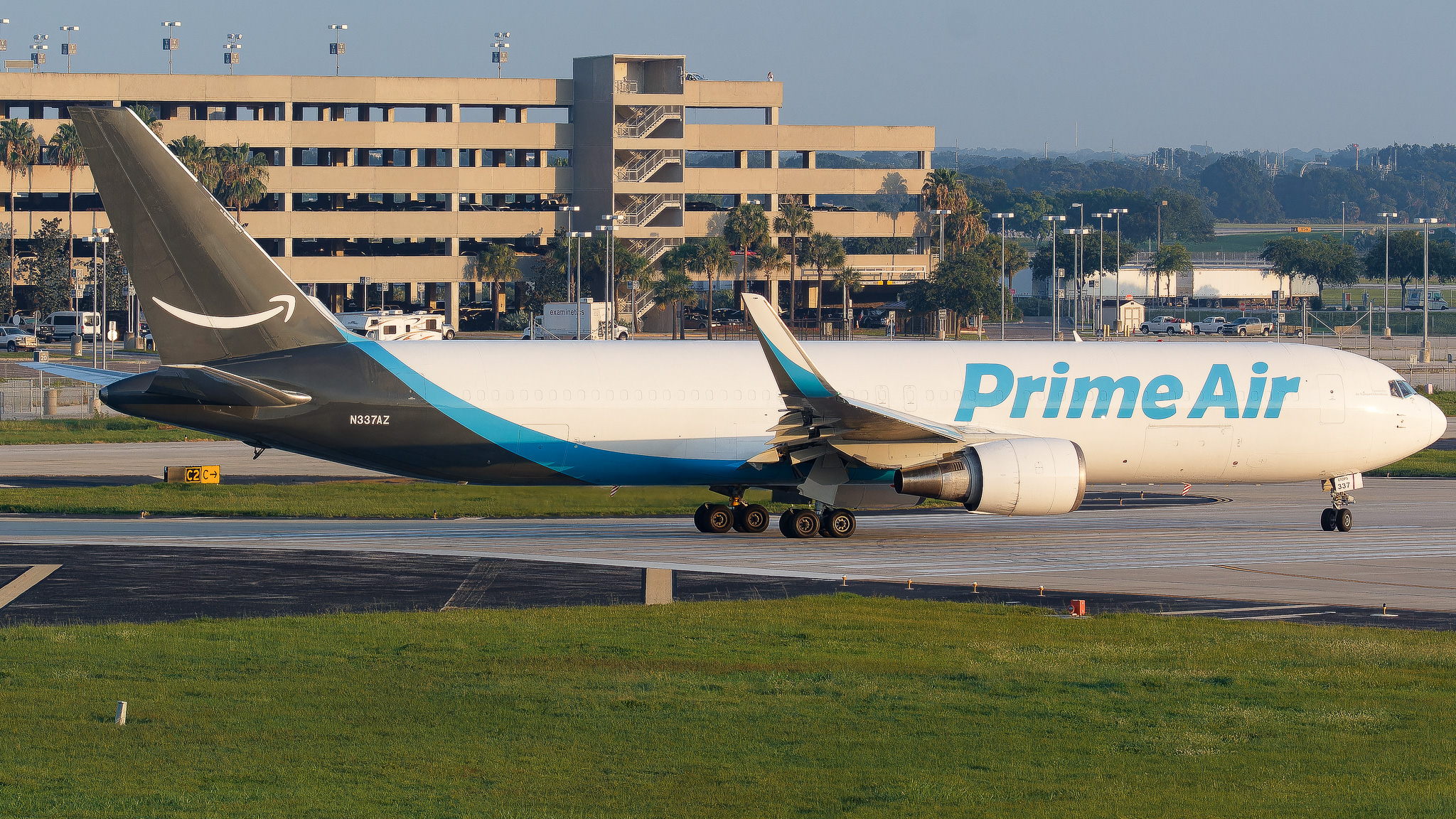 Full size: Prime Air Boeing 767-300F N337AZ at Tampa International Airport