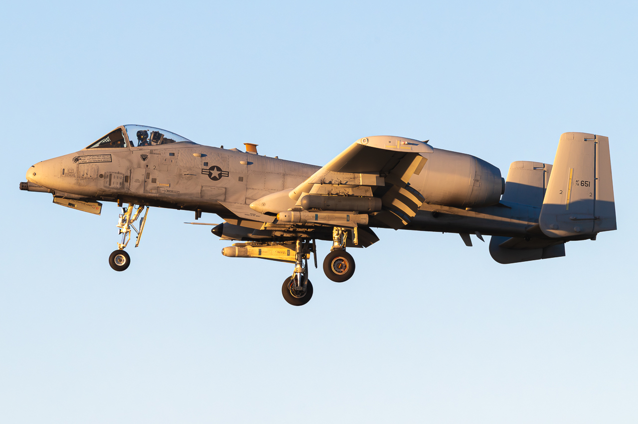 Full size: USAF - United States Air Force Fairchild A-10 Thunderbolt 78-0651 at North Island NAS