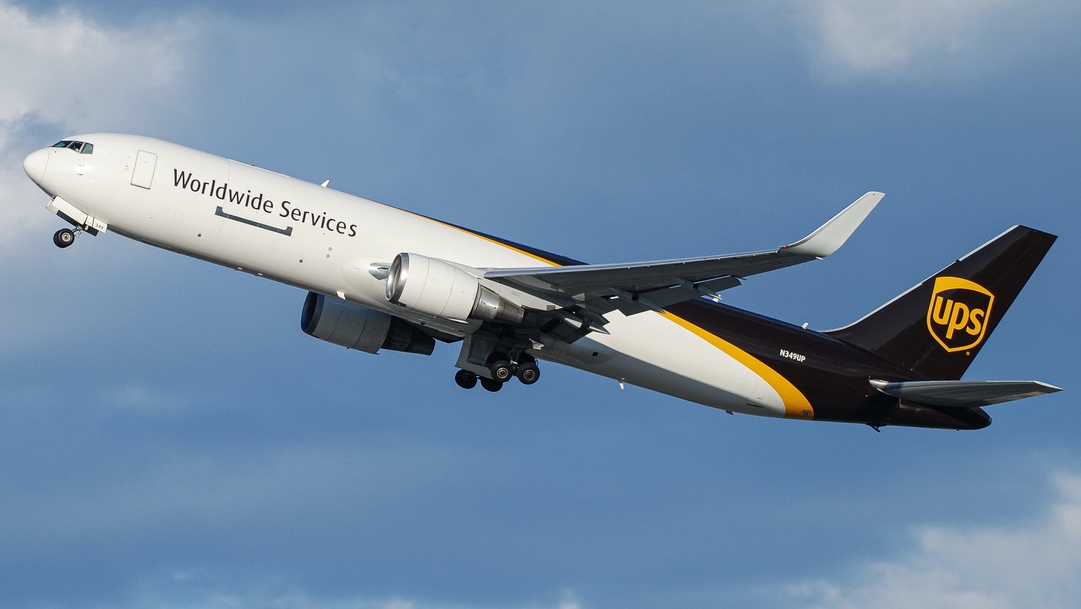 Full size: United Parcel Service  Boeing 767-300F N349UP at Reno/Tahoe International Airport