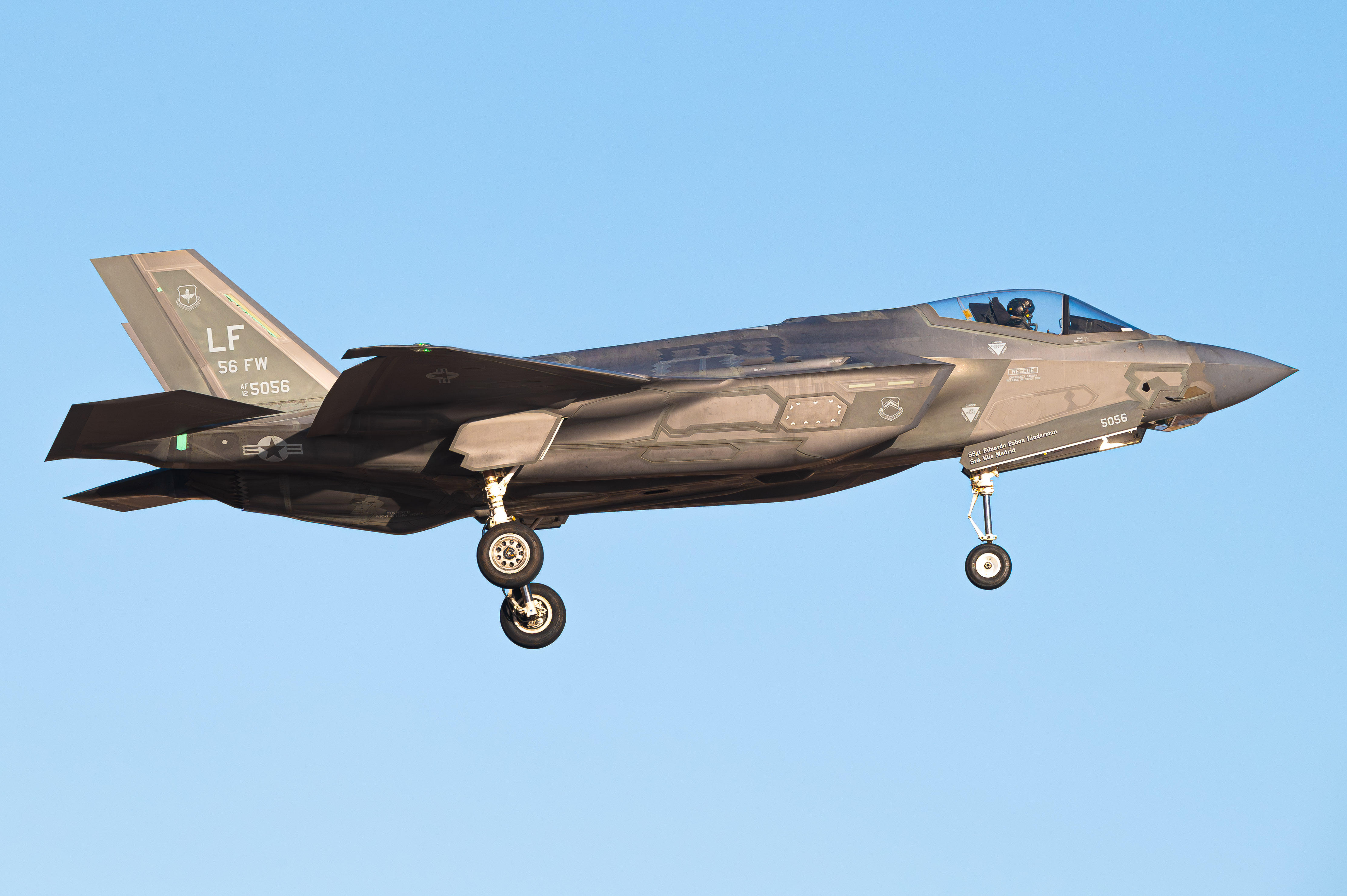 Full size: USAF - United States Air Force Lockheed Martin F-35 Lightning 12-5056 at Luke AFB