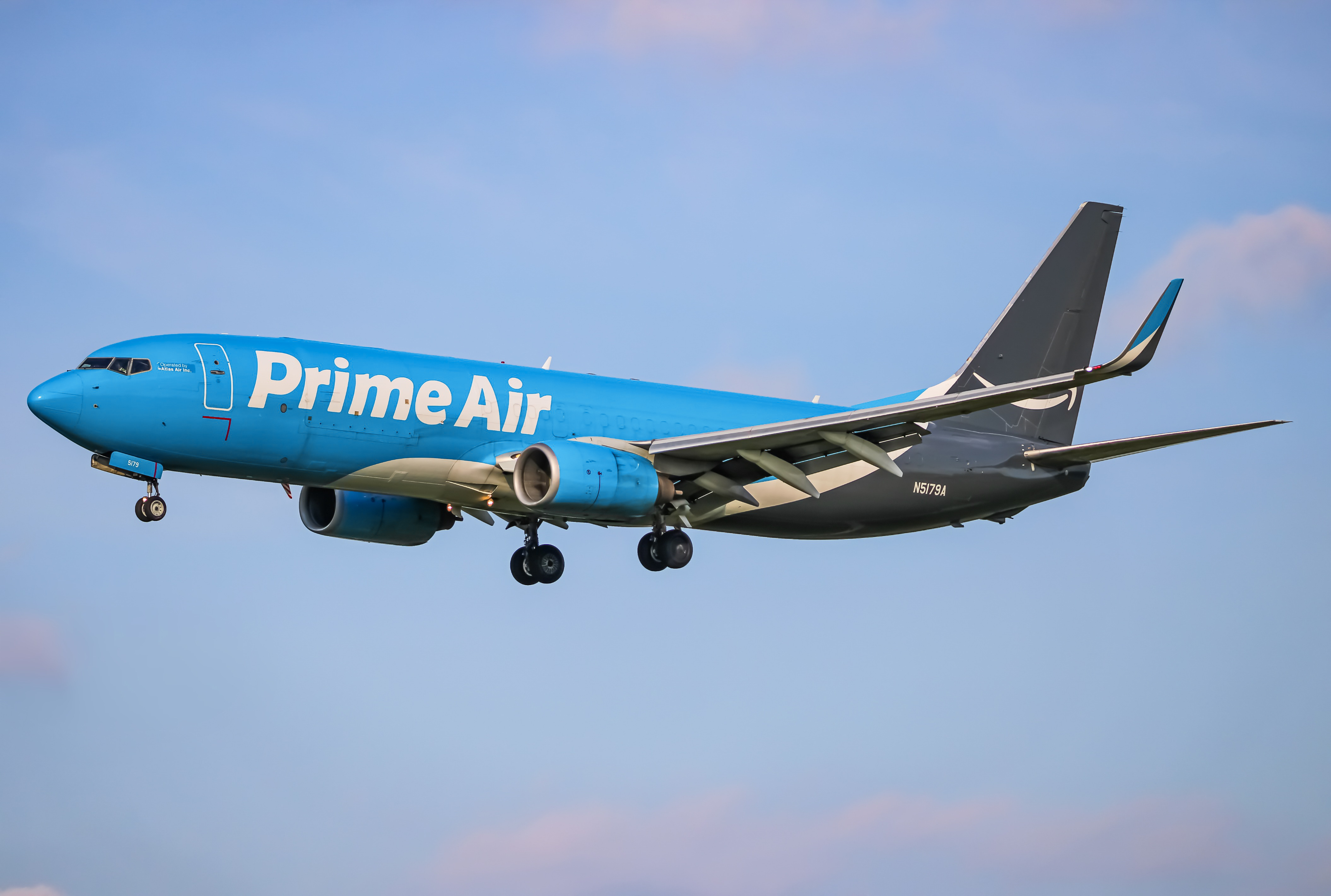Full size: Prime Air Boeing 737-800 N5179A at Baltimore/Washington International Thurgood Marshall Airport