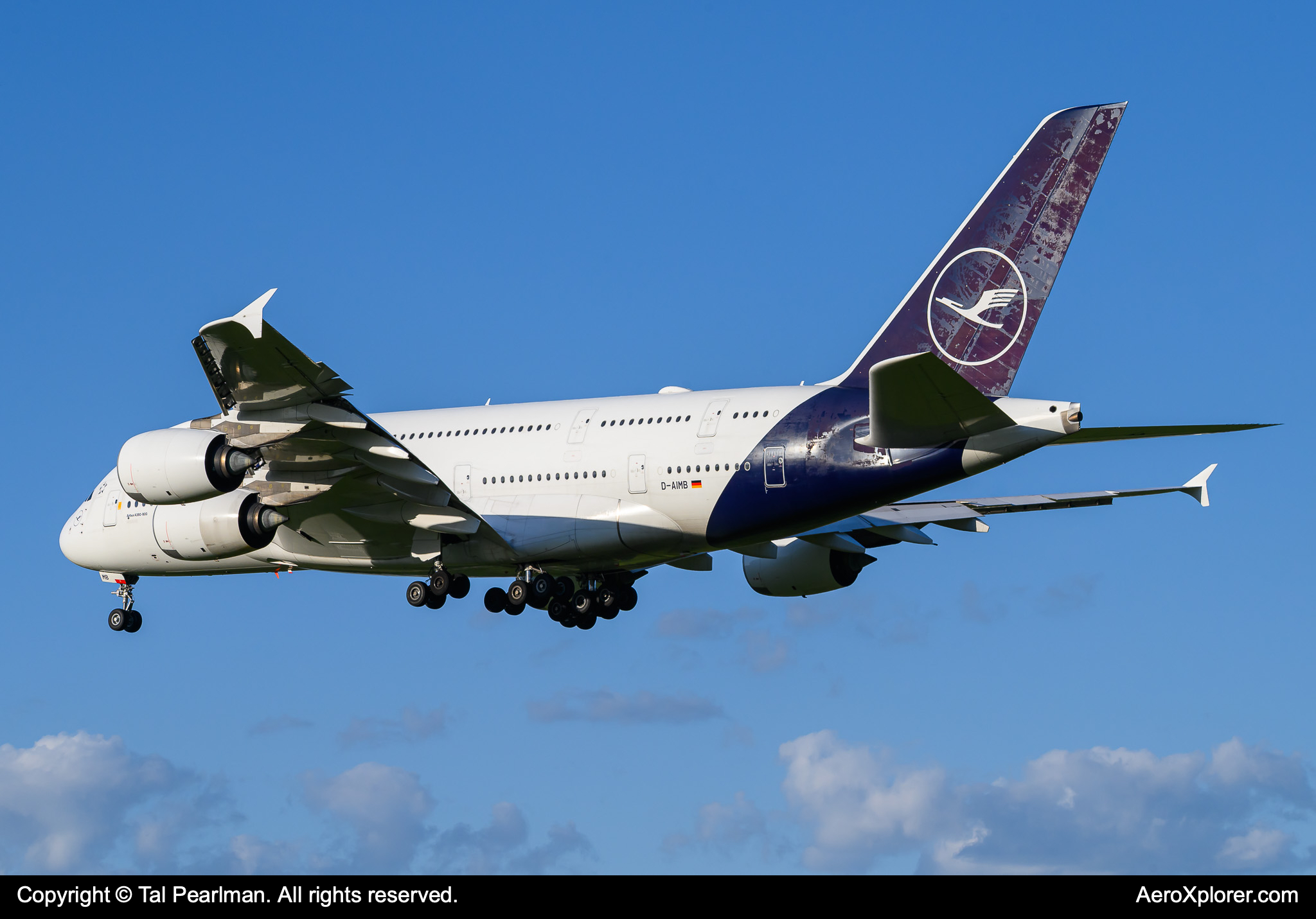 Full size: Lufthansa Airbus A380-800 D-AIMB at Washington Dulles International Airport