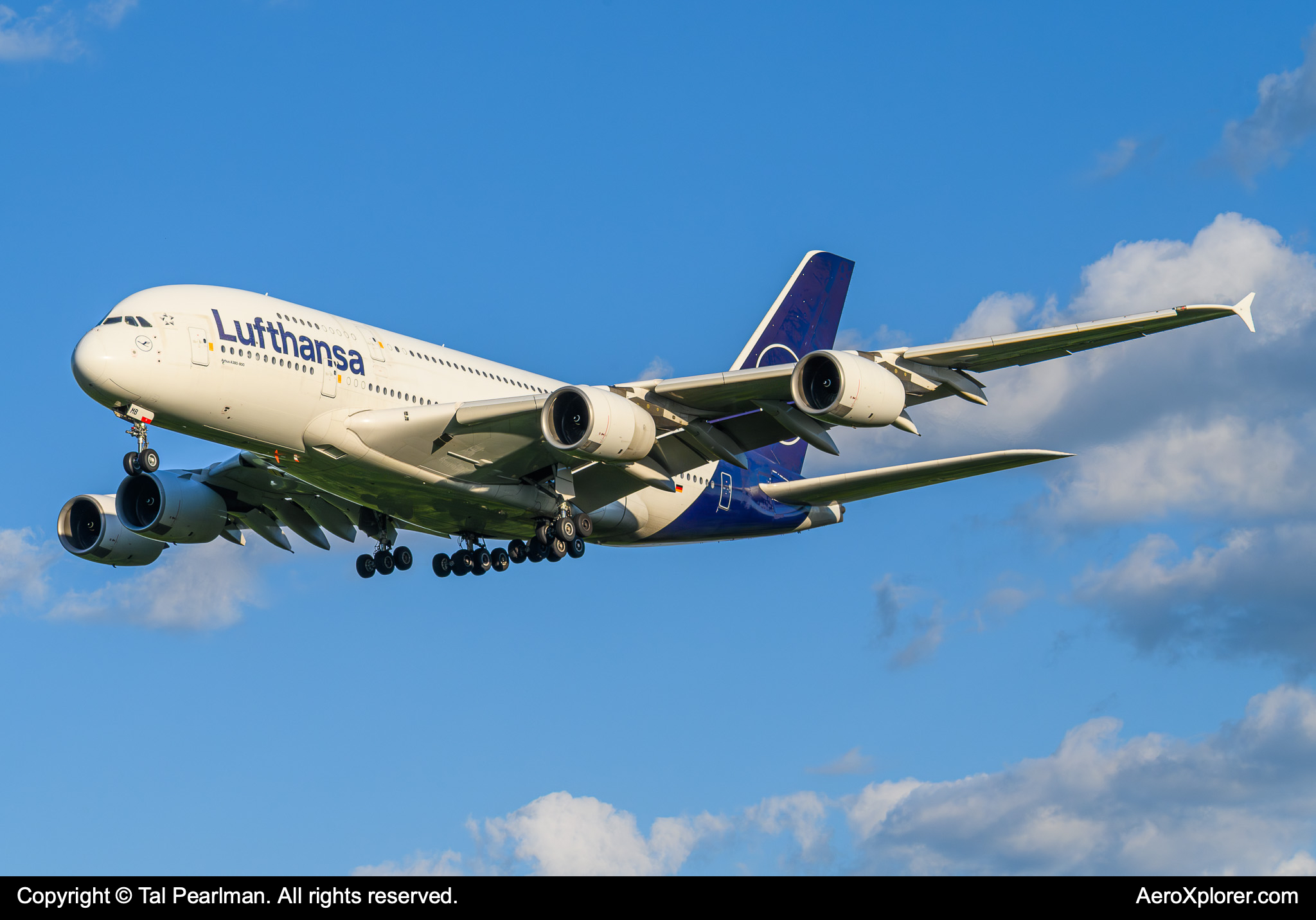 Full size: Lufthansa Airbus A380-800 D-AIMB at Washington Dulles International Airport