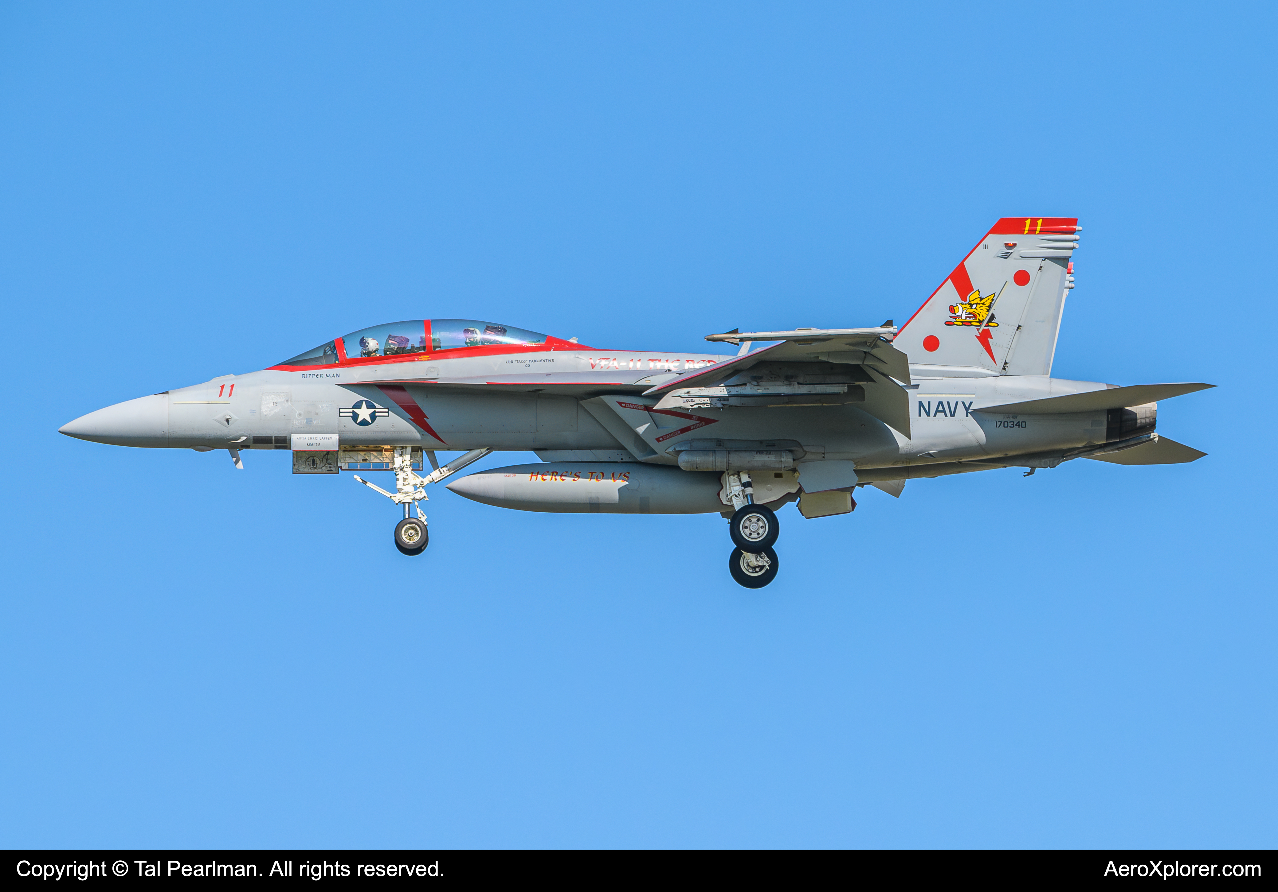 Full size: USN - United States Navy Boeing F/A-18E/F Super Hornet 170340 at Oceana Naval Air Station (Apollo Soucek Field)