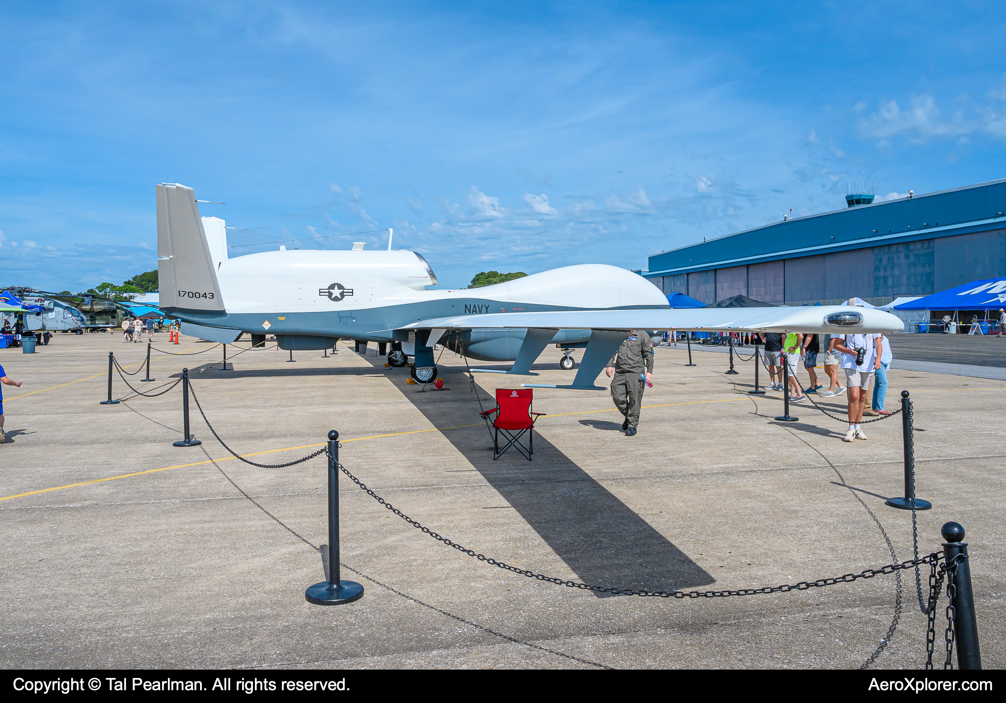 Full size: USN - United States Navy General Atomics MQ-9 Reaper 170043 at Patuxent River Naval Air Station